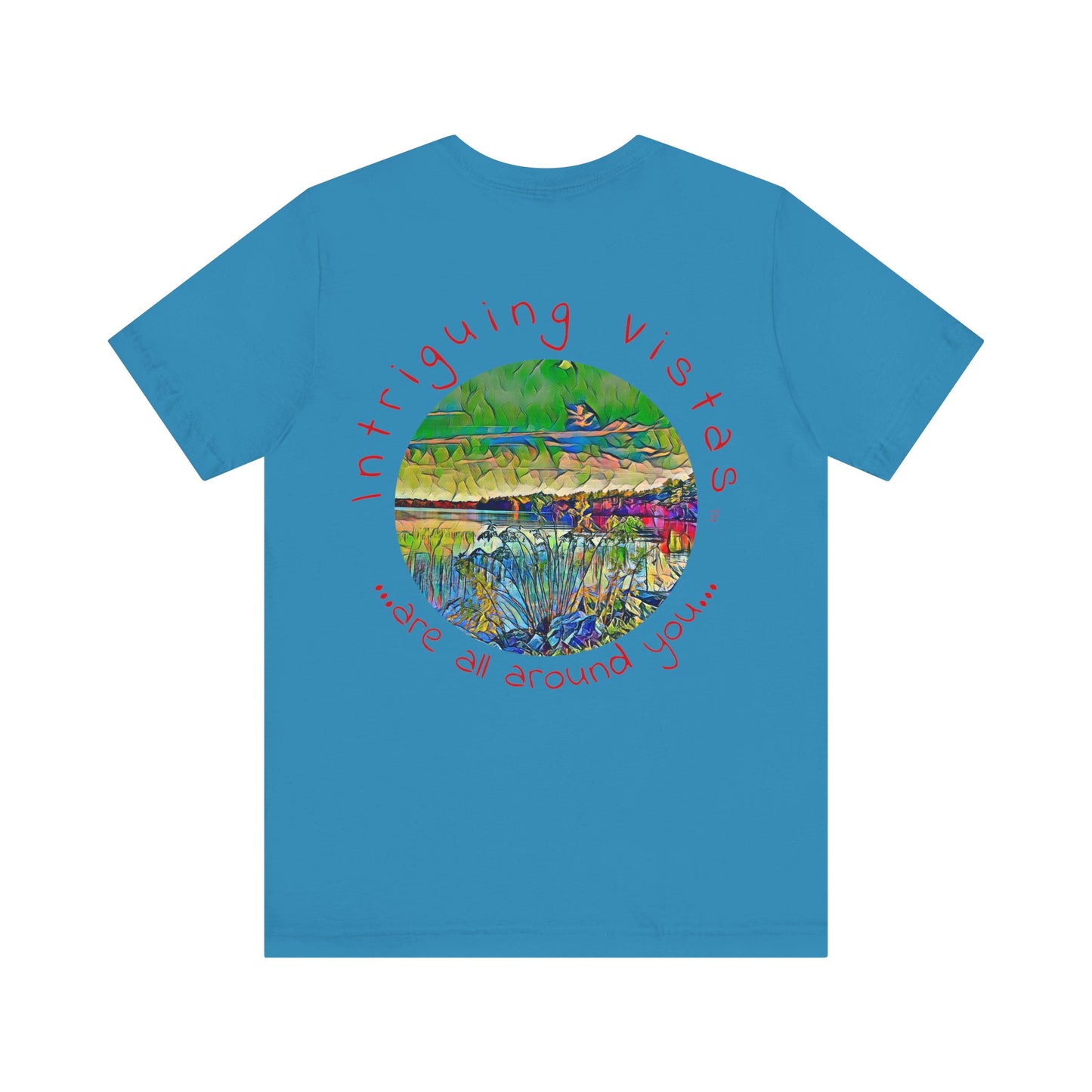 Intriguing Vistas™Scenery Series Unisex Jersey Short Sleeve Tee