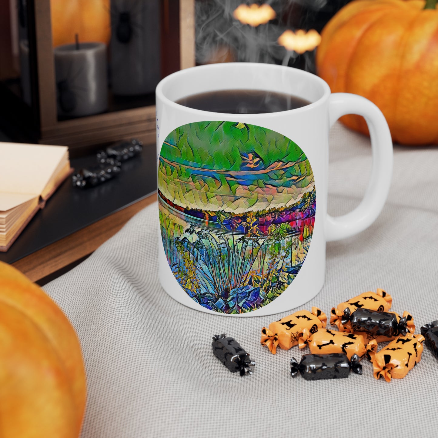 Intriguing Vistas™ Scenery Series Ceramic Mug 11oz