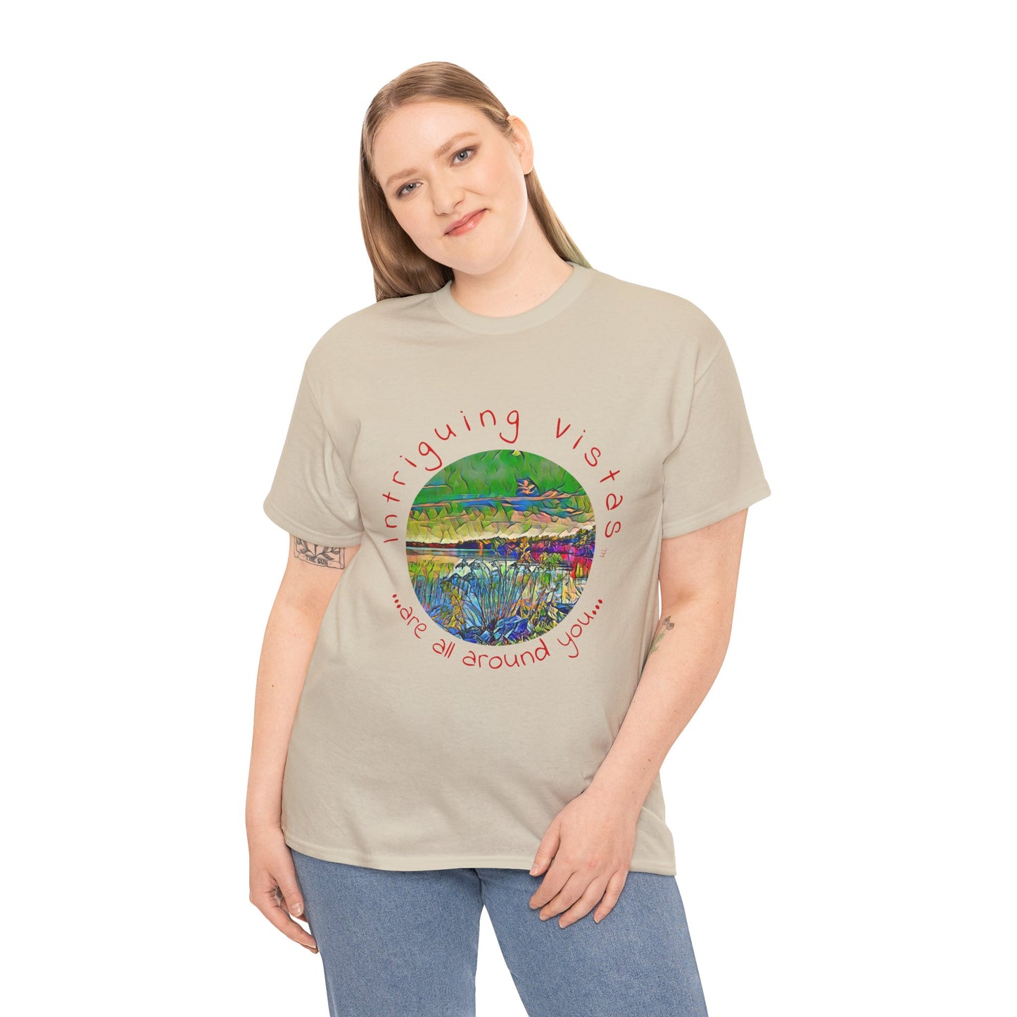 Gildan 5000 Unisex Adult Heavy Cotton Tee from the Scenery Series at Intriguing Vistas