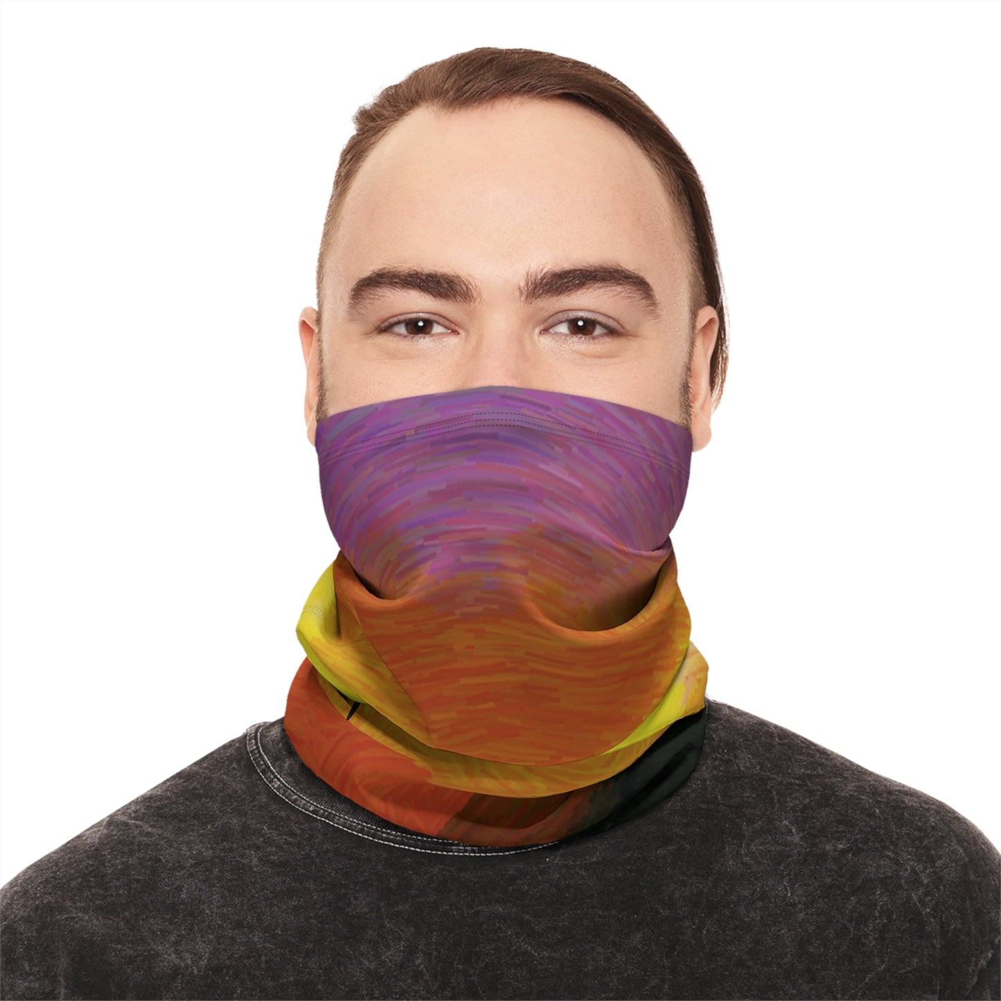 Intriguing Vistas™ Sunset Series Winter Neck Gaiter With Drawstring