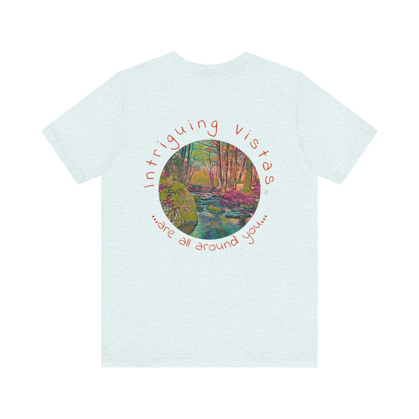 Bella + Canvas 3001 Unisex Jersey Short Sleeve Tee from the Intriguing Vistas Scenery Series