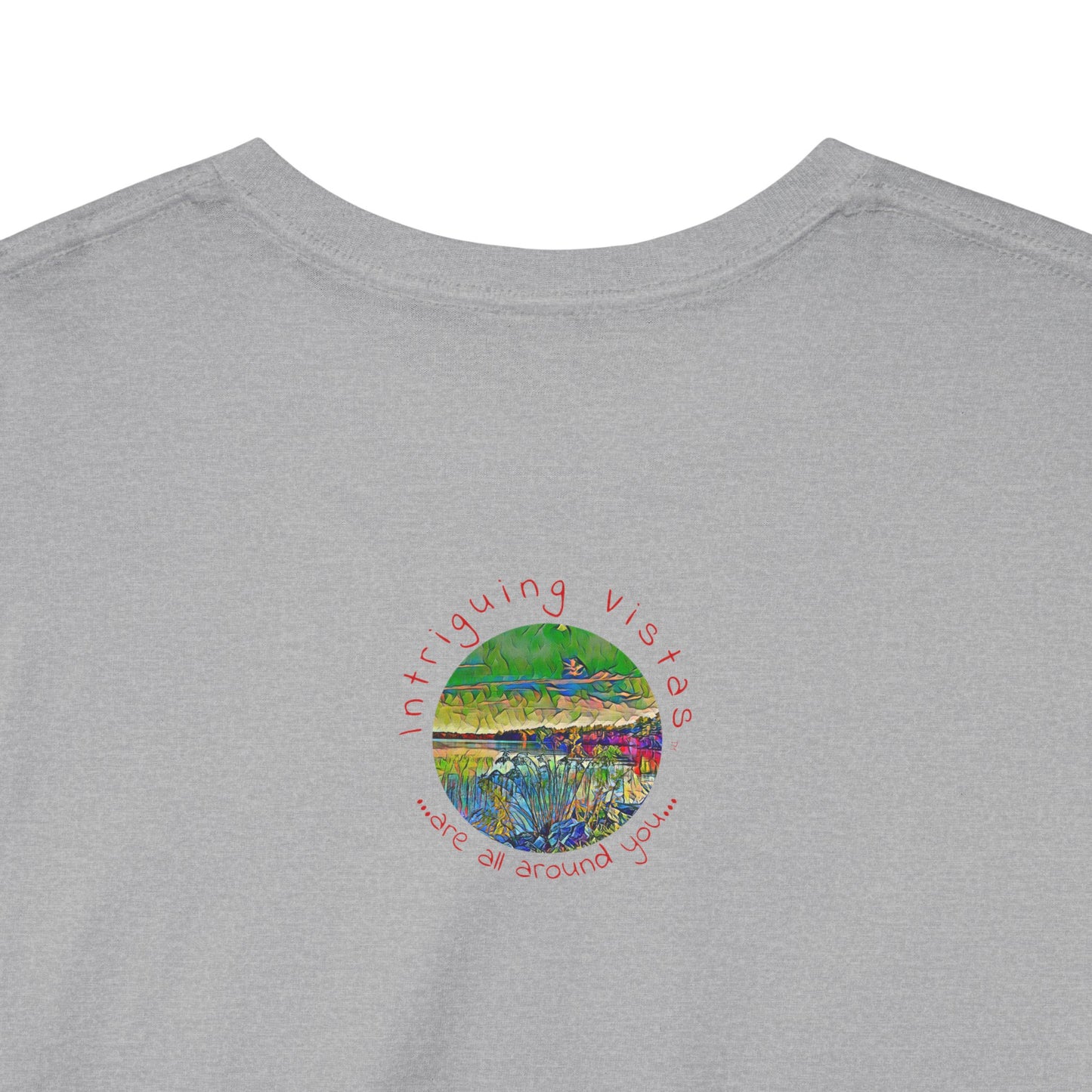 Intriguing Vistas™ Scenery Series Unisex Heavy Cotton Tee