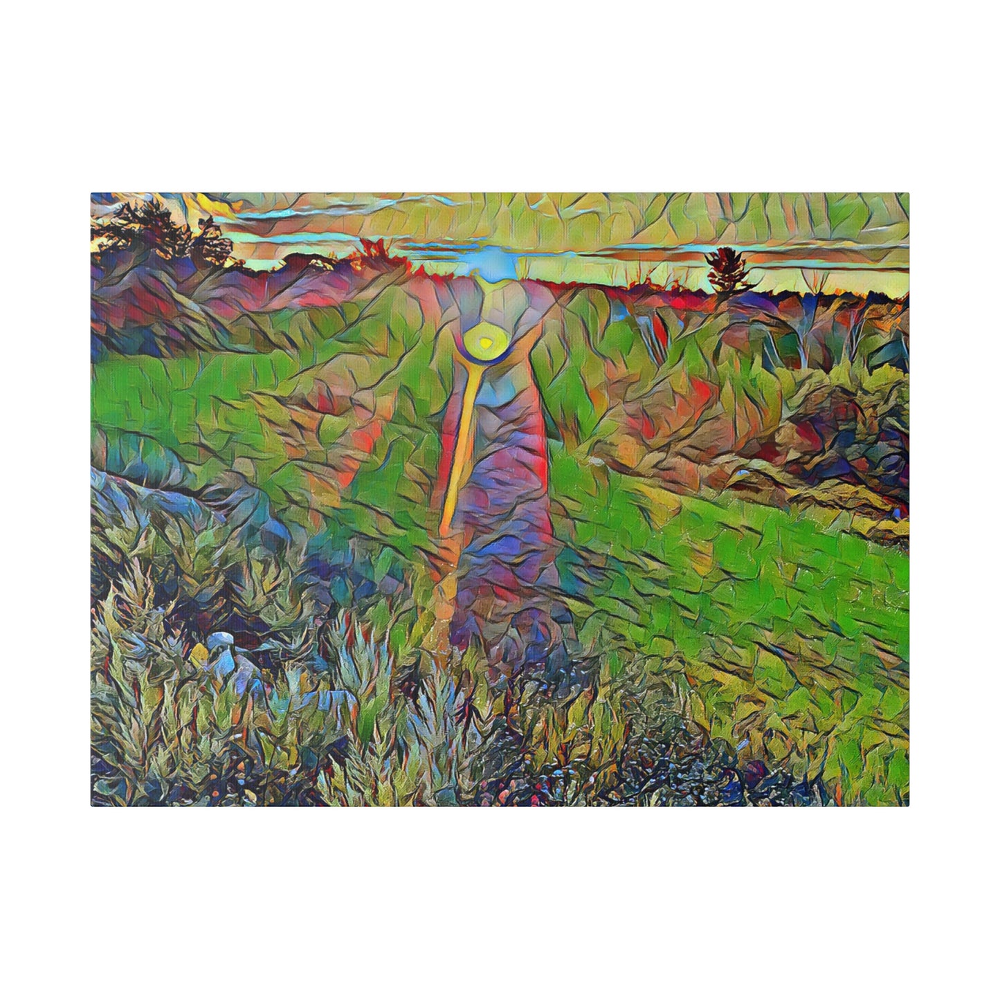 Canvas Art Print in Multiple Landscape Sizes from the Sunset Series at Intriguing Vistas