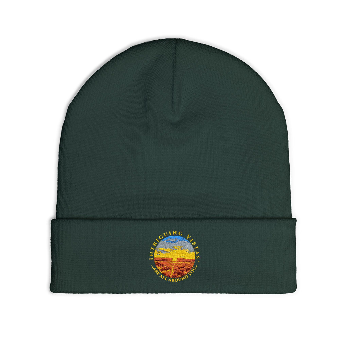 Knit Beanie (Embroidery)