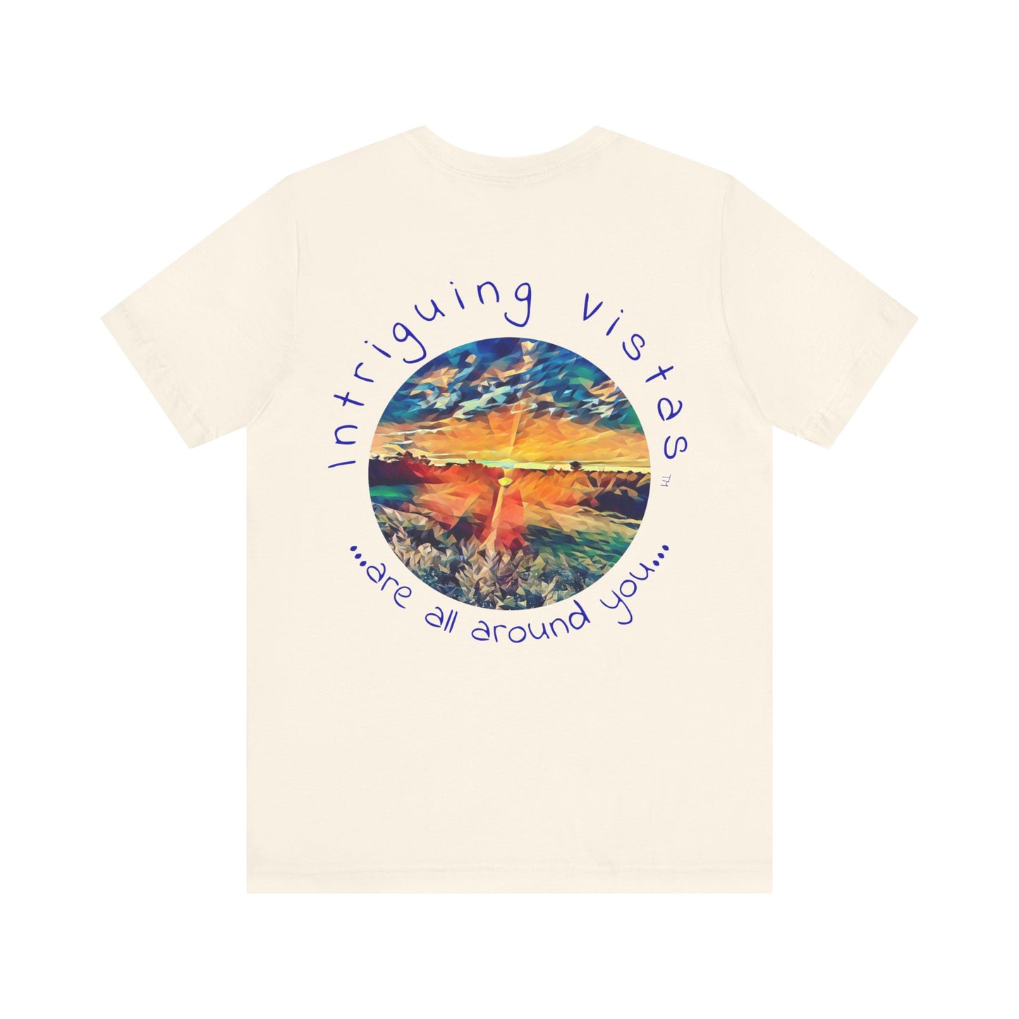 Intriguing Vistas™ Sunset Series Unisex Jersey Short Sleeve Tee