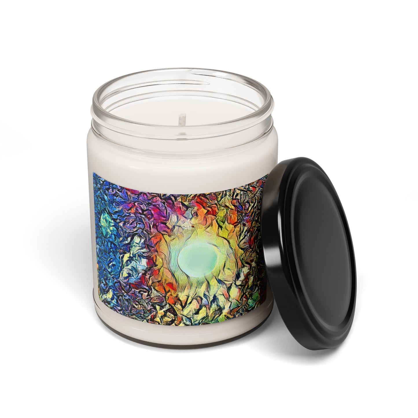 Custom Printed Candle available in five scents from the Night Sky Series at Intriguing Vistas