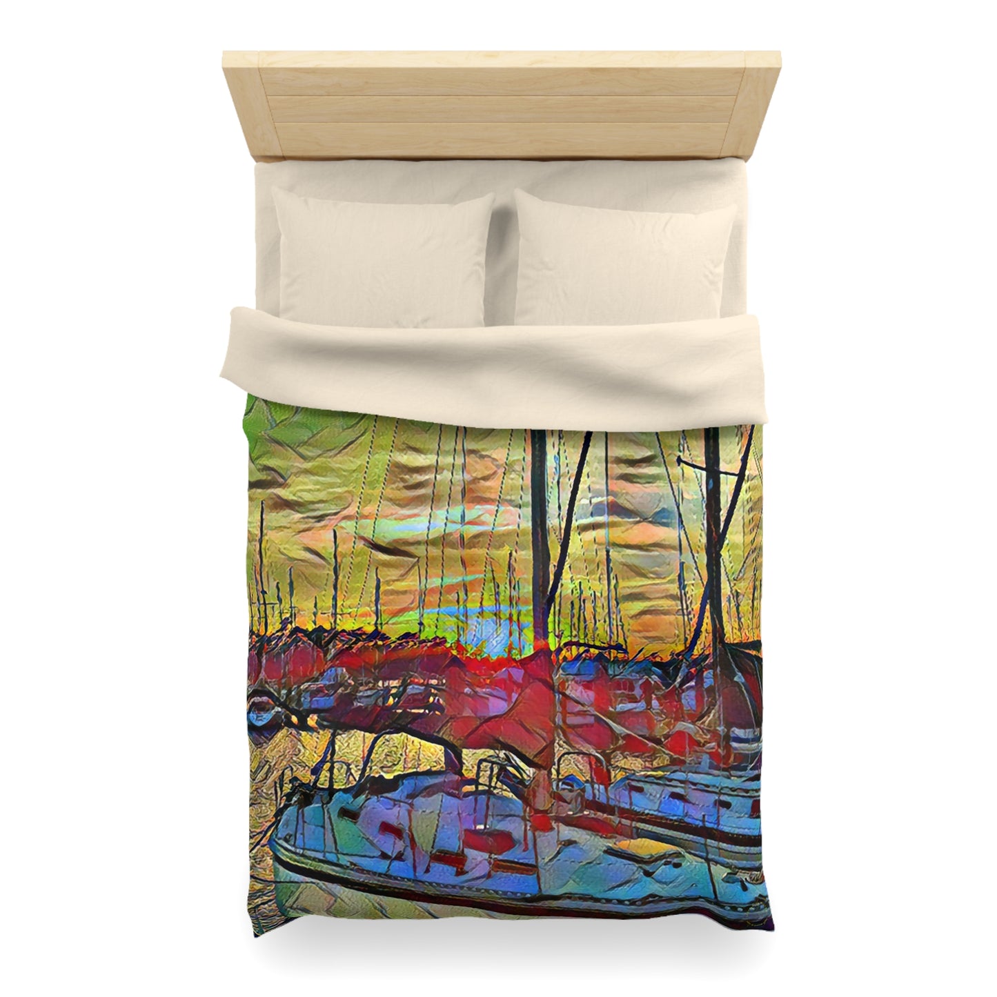 Intriguing Vistas™ Nautical Series Duvet Cover