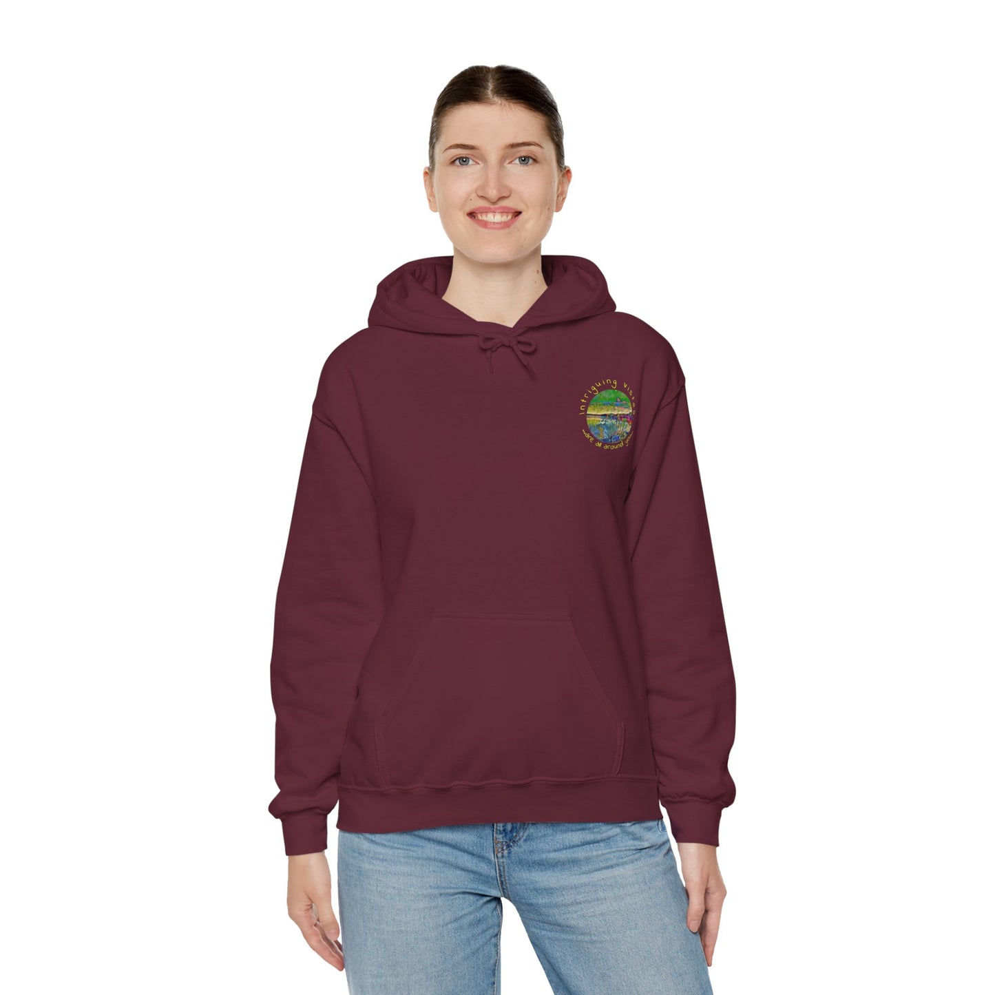 Intriguing Vistas™ Scenery Series Unisex Heavy Blend™ Hooded Sweatshirt