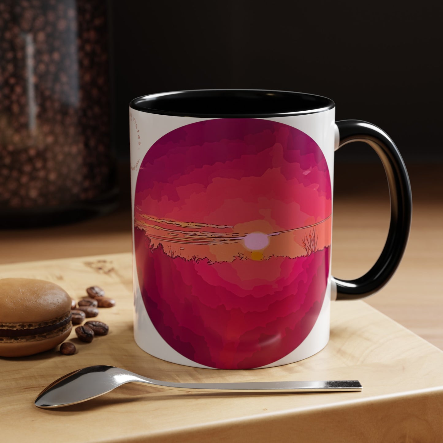 Intriguing Vistas™ Sunset Series Accent Coffee Mug, 11oz