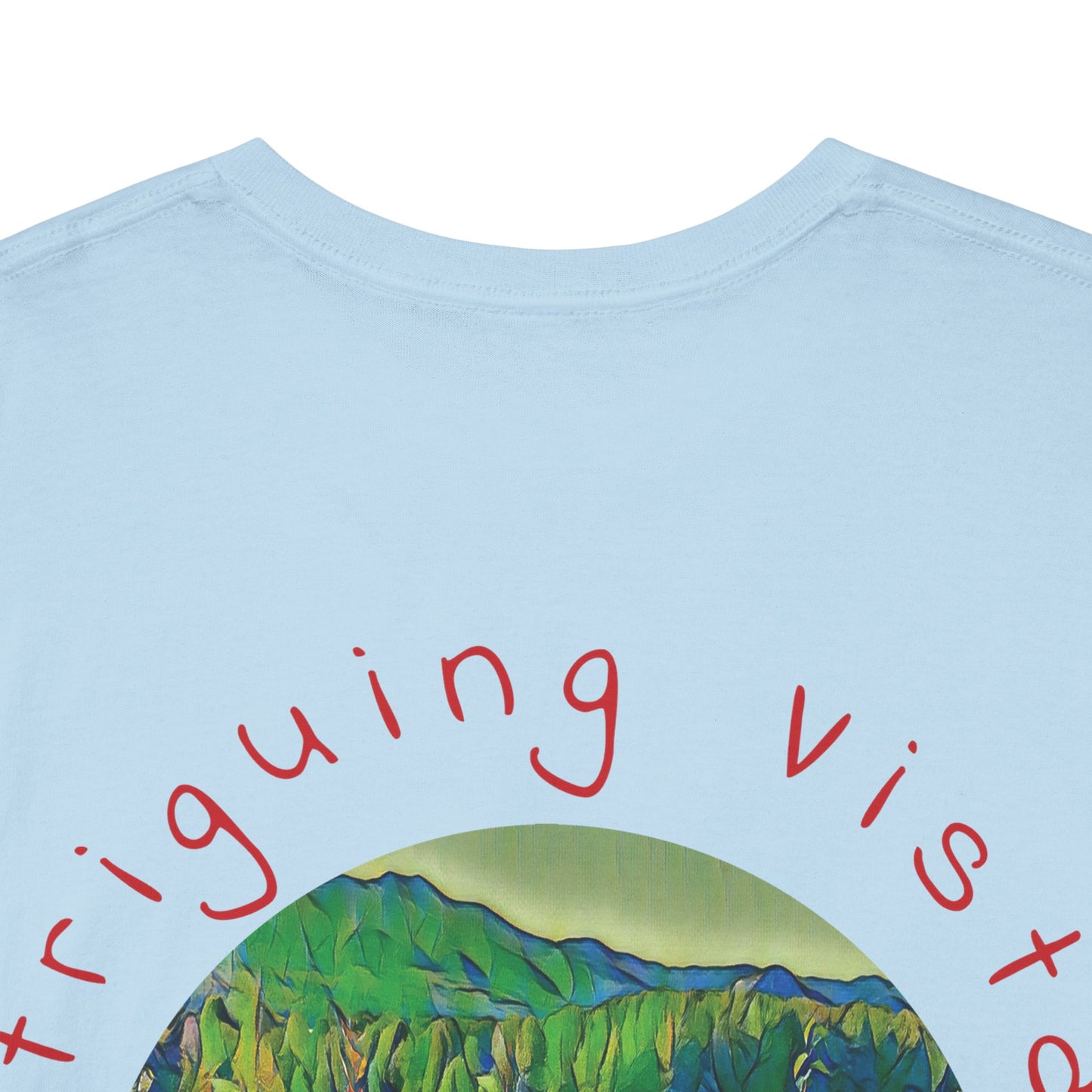 Intriguing Vistas™  Scenery Series Unisex Heavy Cotton Tee