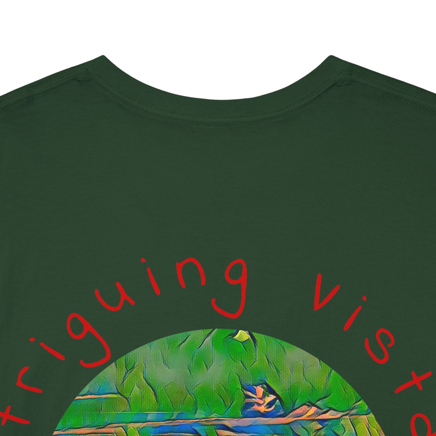 Intriguing Vistas™ Scenery Series Unisex Heavy Cotton Tee