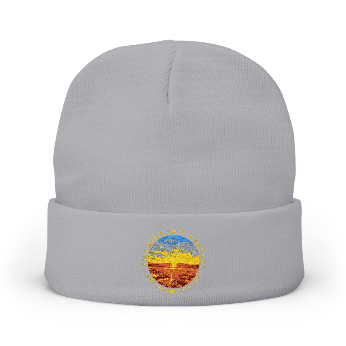 Knit Beanie (Embroidery)