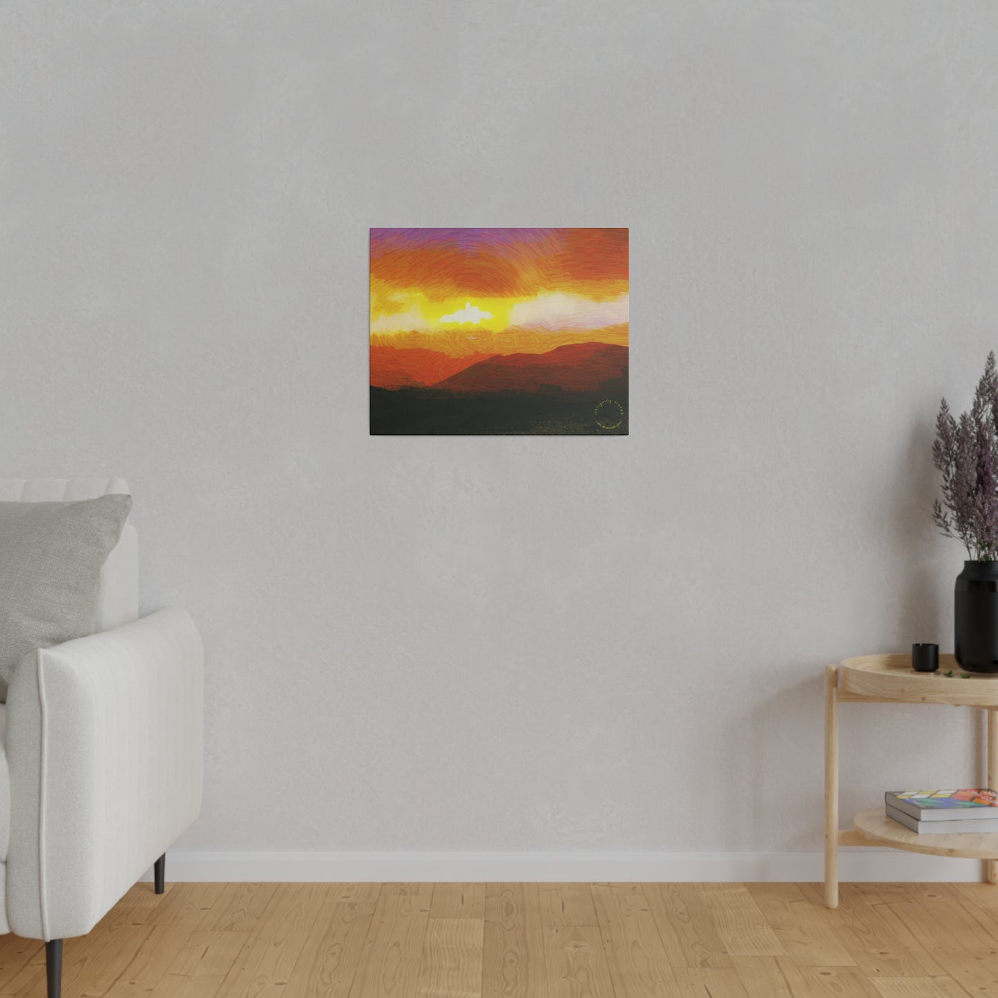 Intriguing Vistas™ Sunset Series Matte Canvas Print in 12 Landscape Sizes!!