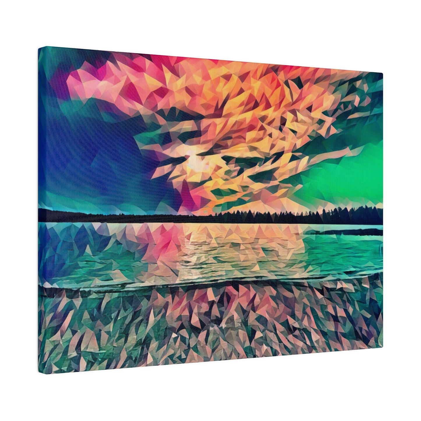 Canvas Art Print in Multiple Landscape Sizes from the Sunset Series at Intriguing Vistas