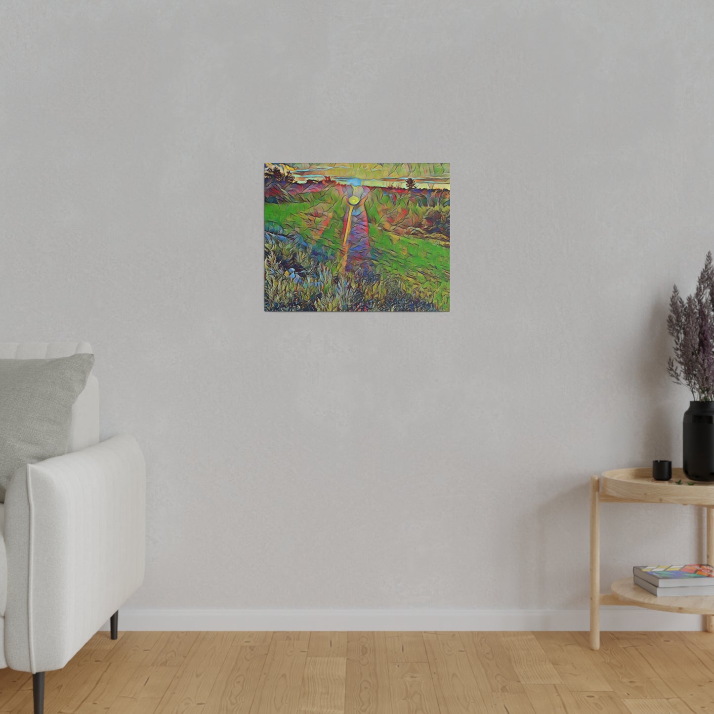 Canvas Art Print in Multiple Landscape Sizes from the Sunset Series at Intriguing Vistas