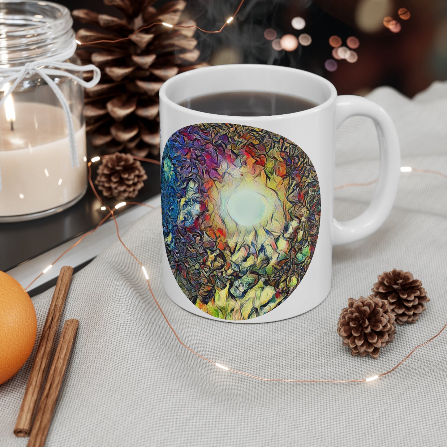 Intriguing Vistas™ Night Sky Series Ceramic Mug 11oz