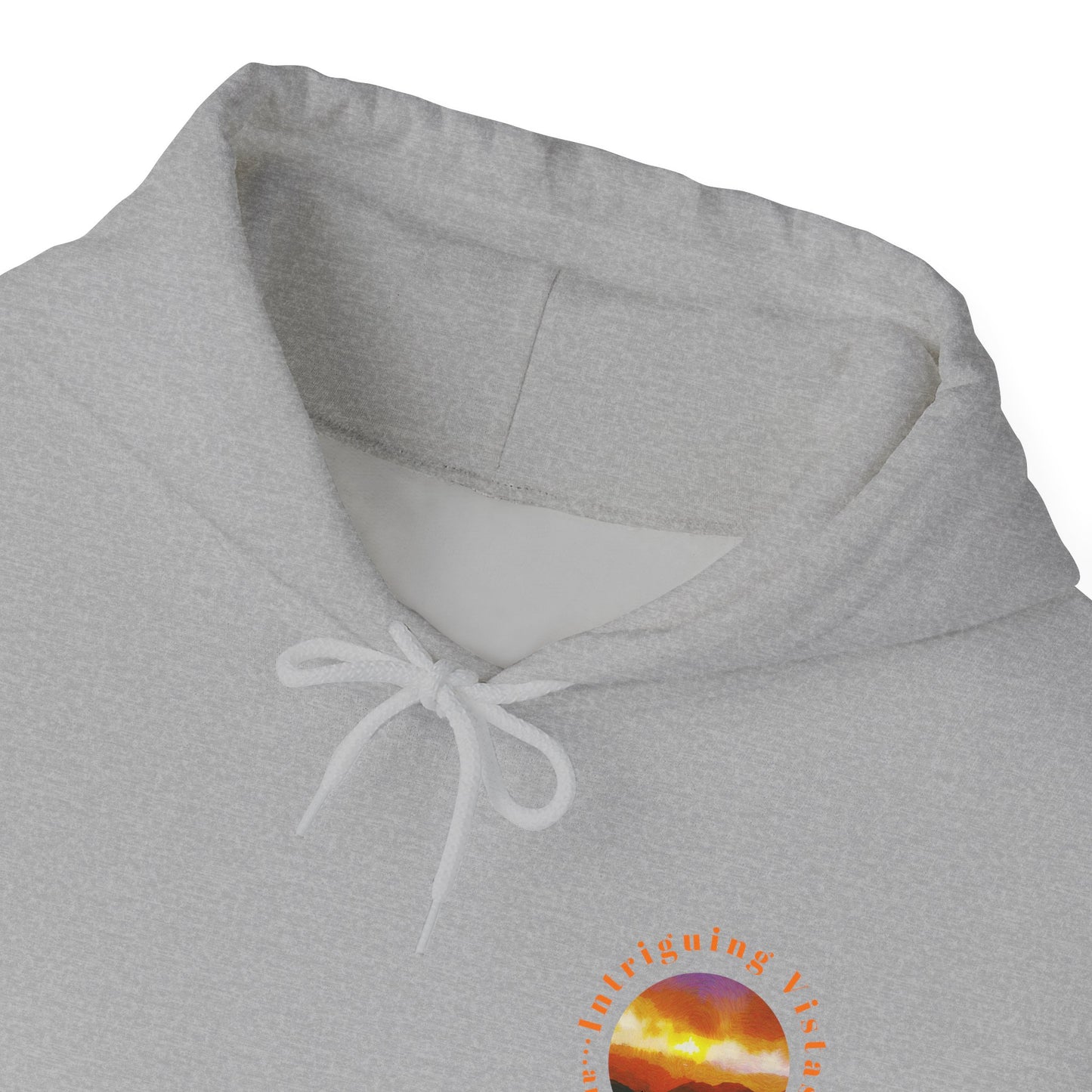 Gildan 18500 Unisex Adult Heavy Blend Crewneck Hooded Sweatshirt from the Sunset Series at Intriguing Vistas