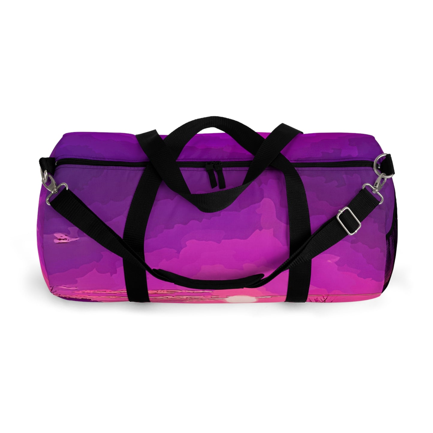 Custom Duffel Bag available in two sizes from the Sunset Series at Intriguing Vistas