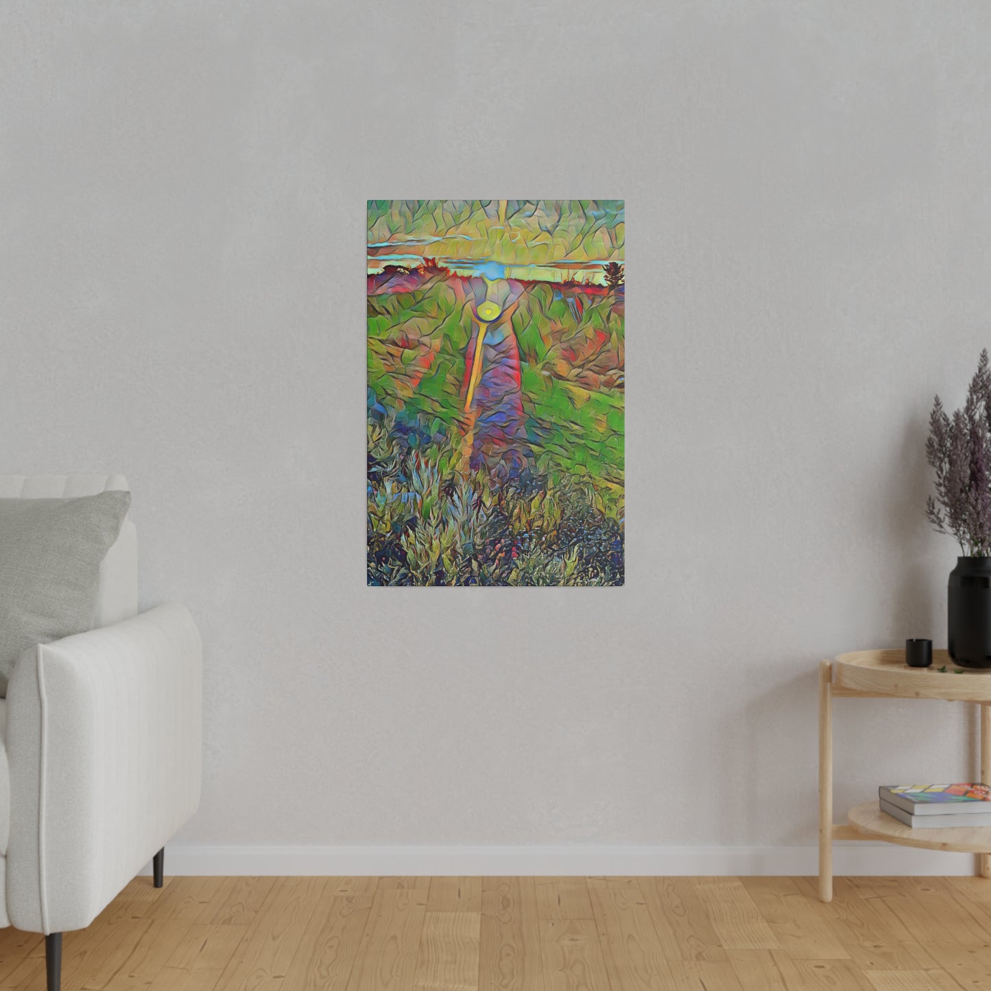 Canvas Print in Multiple Portrait Sizes from the Sunset Series at Intriguing Vistas