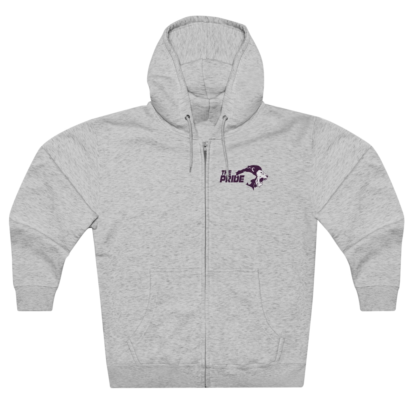 Santa Rosa Unisex Zip Hoodie Back Logo