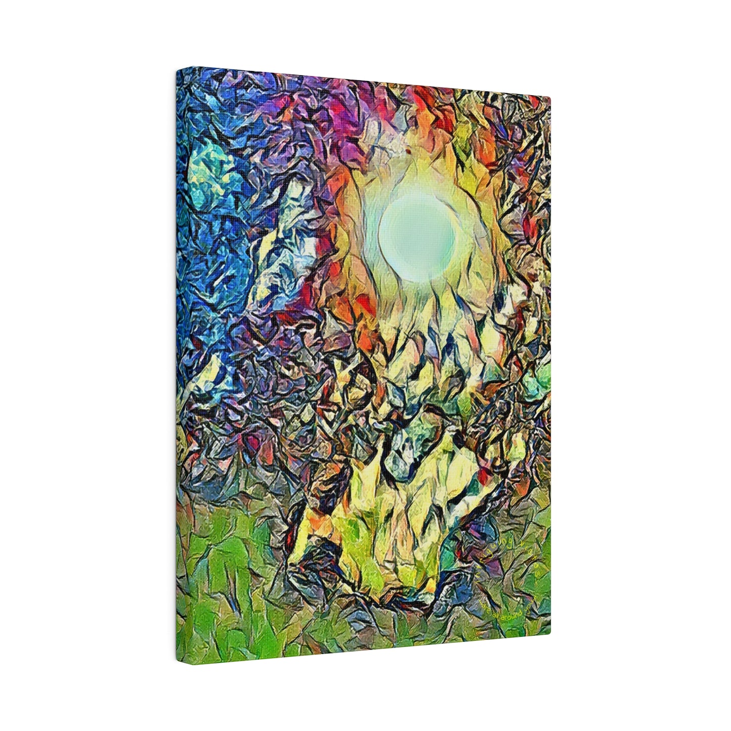 Intriguing Vistas™ Night Sky Series Matte Canvas Print in 12 Portrait Sizes!!