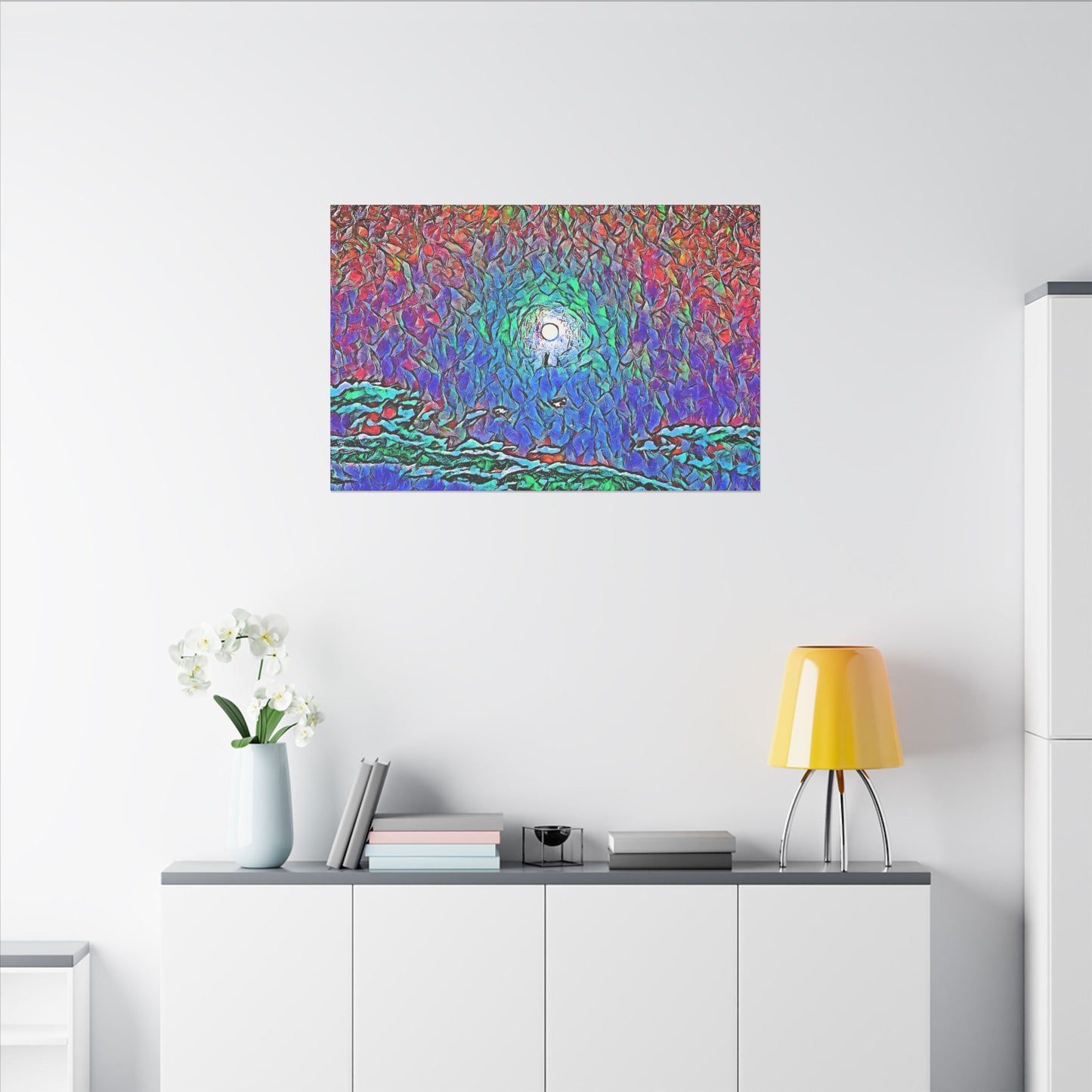 Canvas Print in Multiple Landscape Sizes from the Night Sky Series at Intriguing Vistas