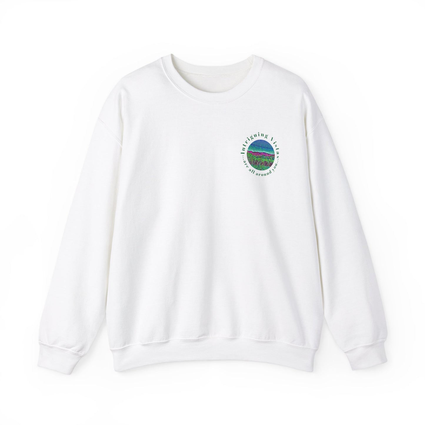 Gildan 18000 Unisex Adult Heavy Blend Crewneck Sweatshirt Available in Multiple Colors from the Scenery Series at Intriguing Vistas