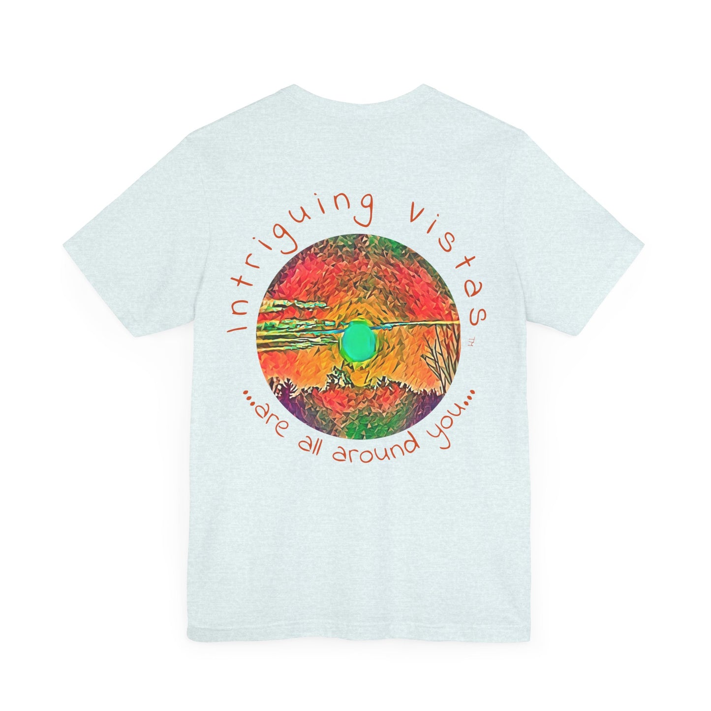 Intriguing Vistas™ Sunset Series Unisex Jersey Short Sleeve Tee