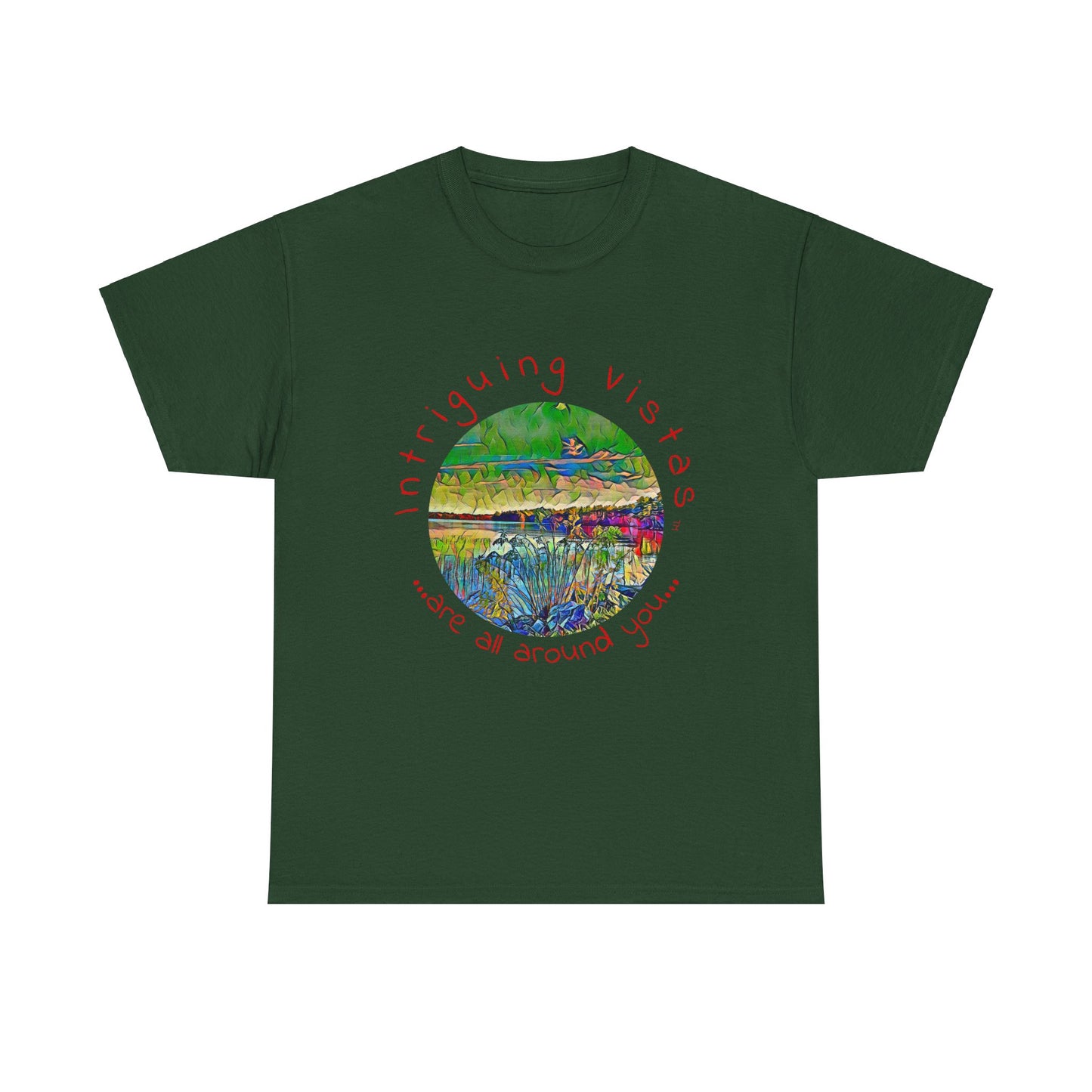 Gildan 5000 Unisex Adult Heavy Cotton Tee from the Scenery Series at Intriguing Vistas