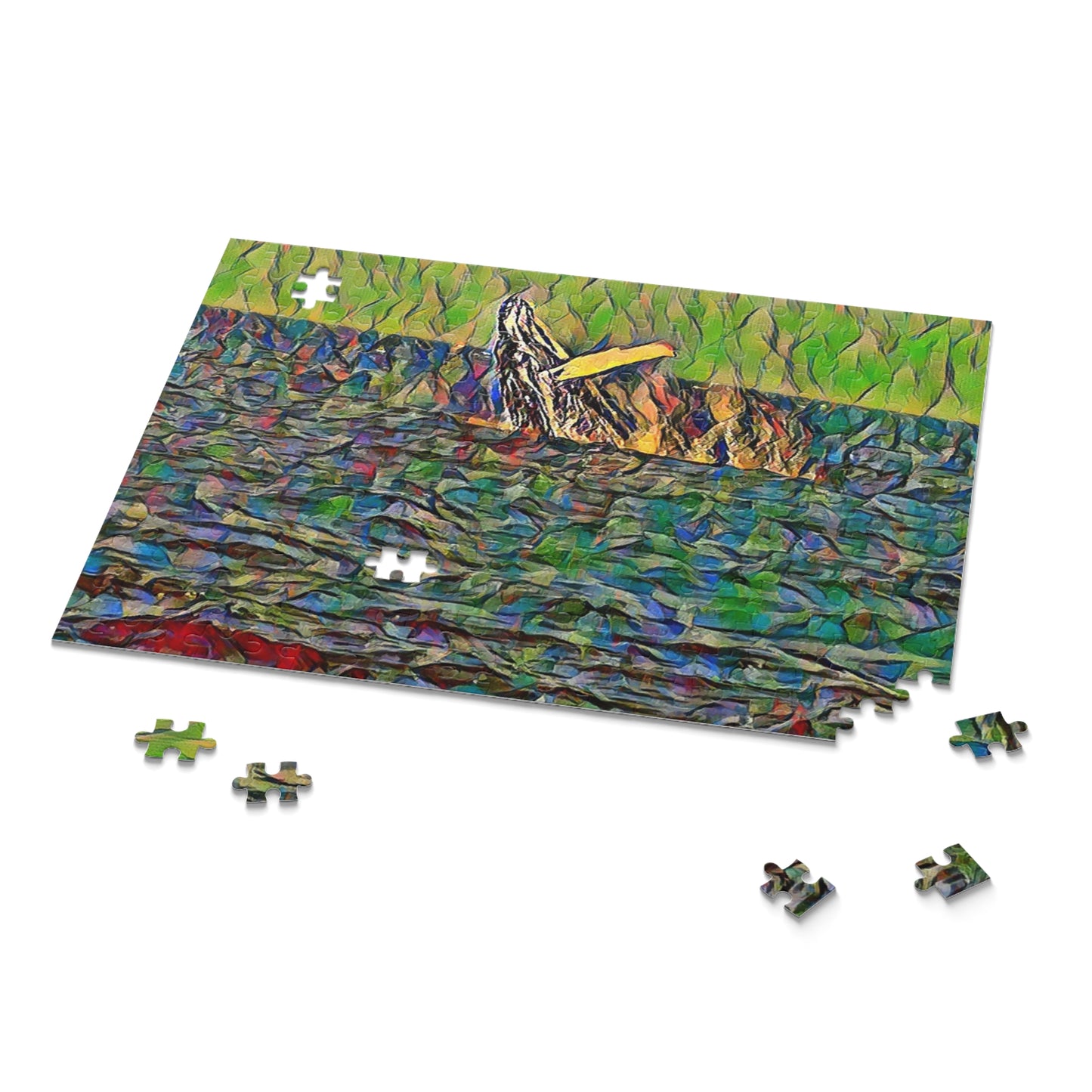 Custom Jigsaw Puzzle Available in Three Sizes from the Wildlife Series at Intriguing Vistas