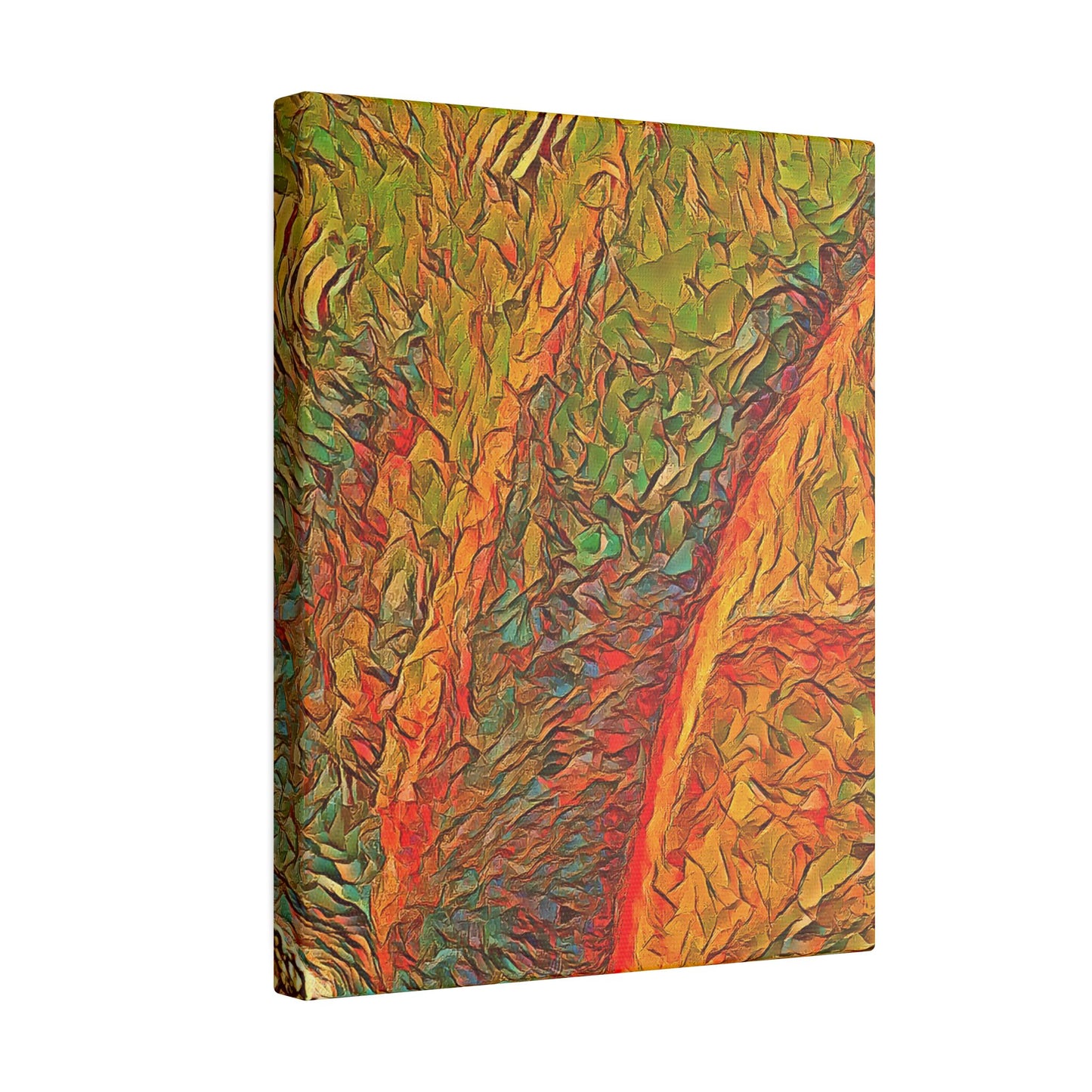 Canvas Print in Multiple Portrait Sizes from the Rainbow Series at Intriguing Vistas