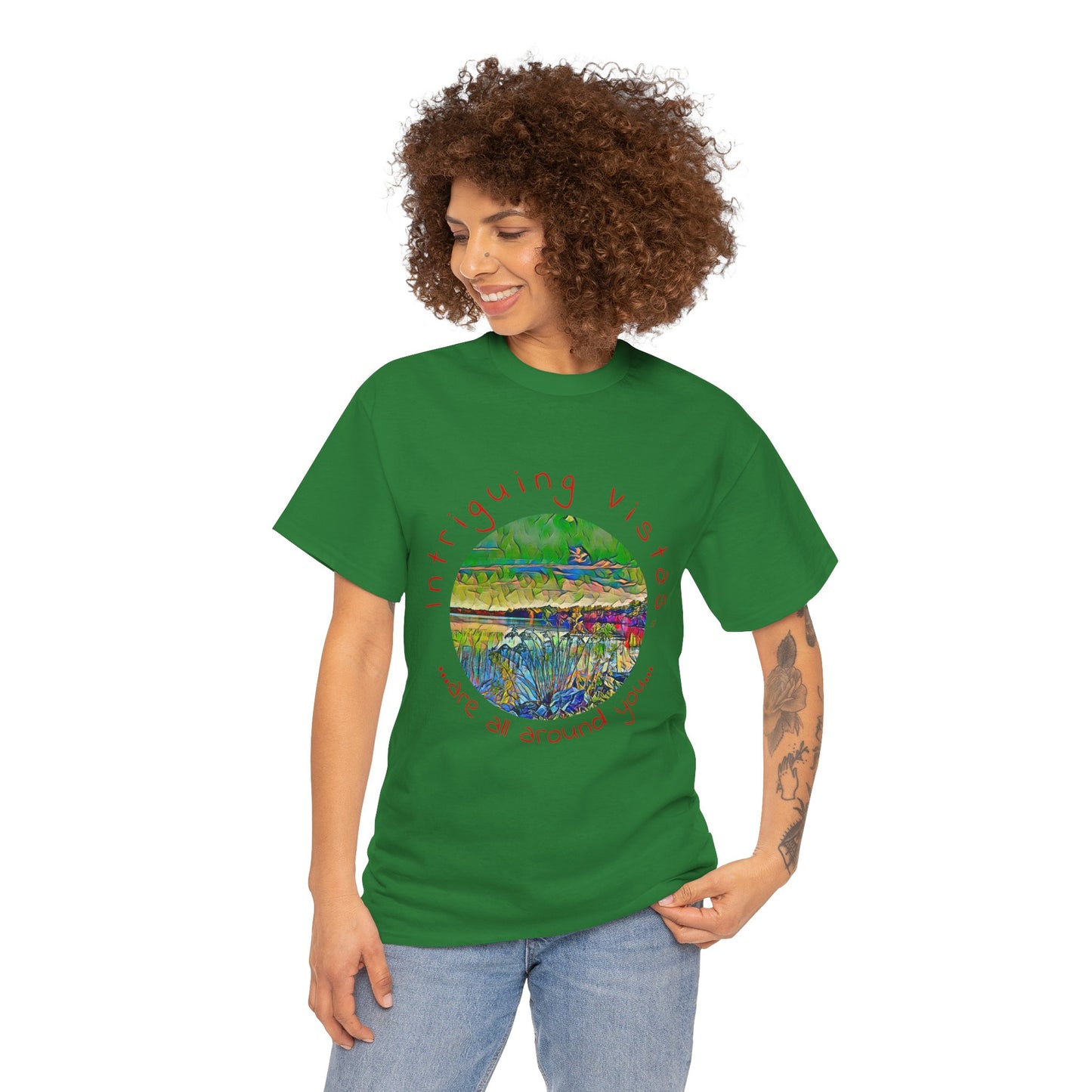 Gildan 5000 Unisex Adult Heavy Cotton Tee from the Scenery Series at Intriguing Vistas