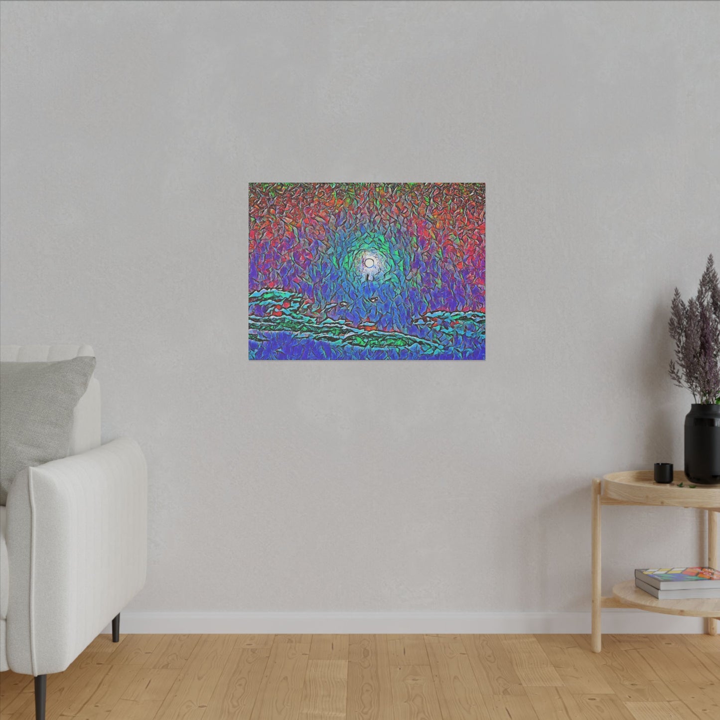 Canvas Print in Multiple Landscape Sizes from the Night Sky Series at Intriguing Vistas