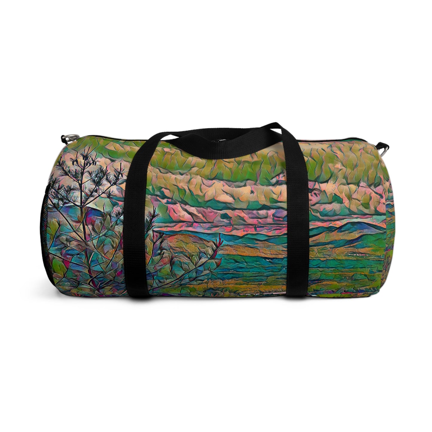 Custom Duffel Bag available in two sizes from the Scenery Series at Intriguing Vistas