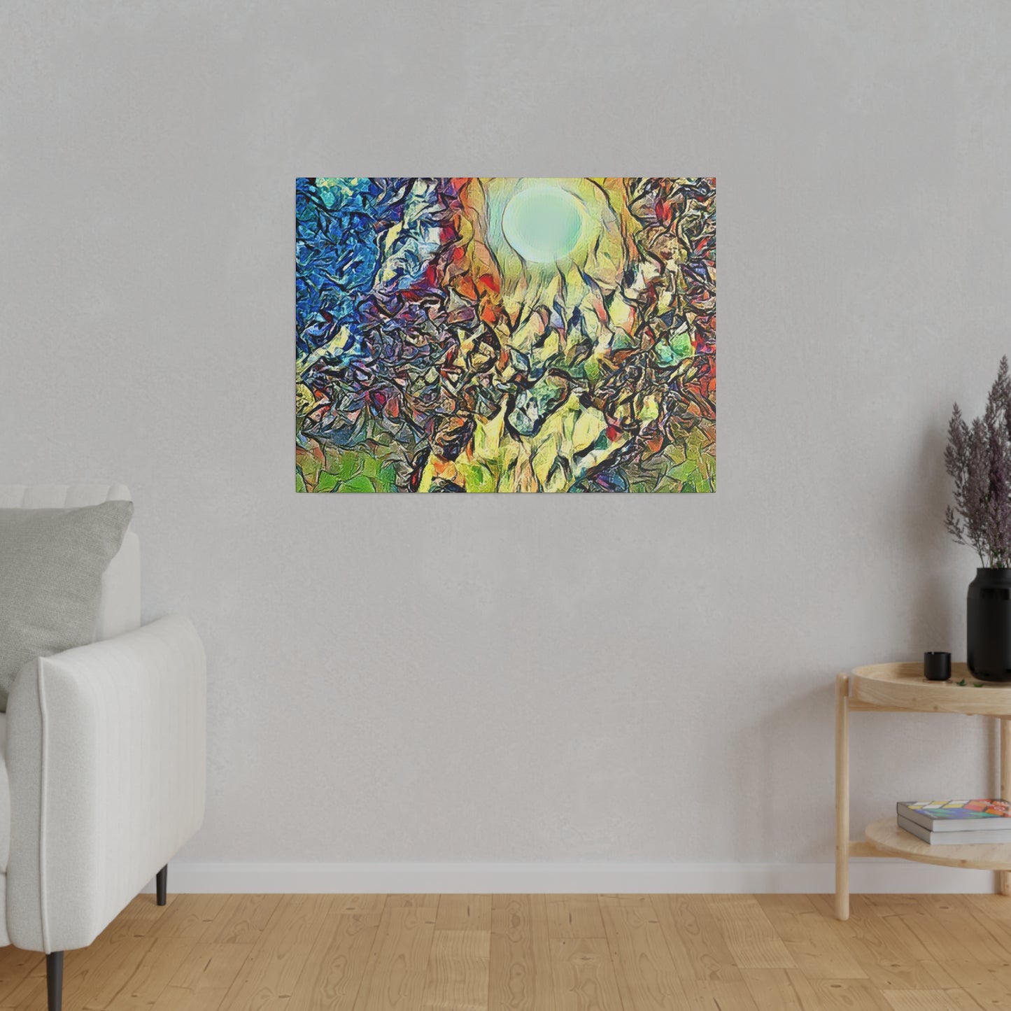 Intriguing Vistas™ Night Sky Series Matte Canvas Print in 12 Landscape Sizes!!