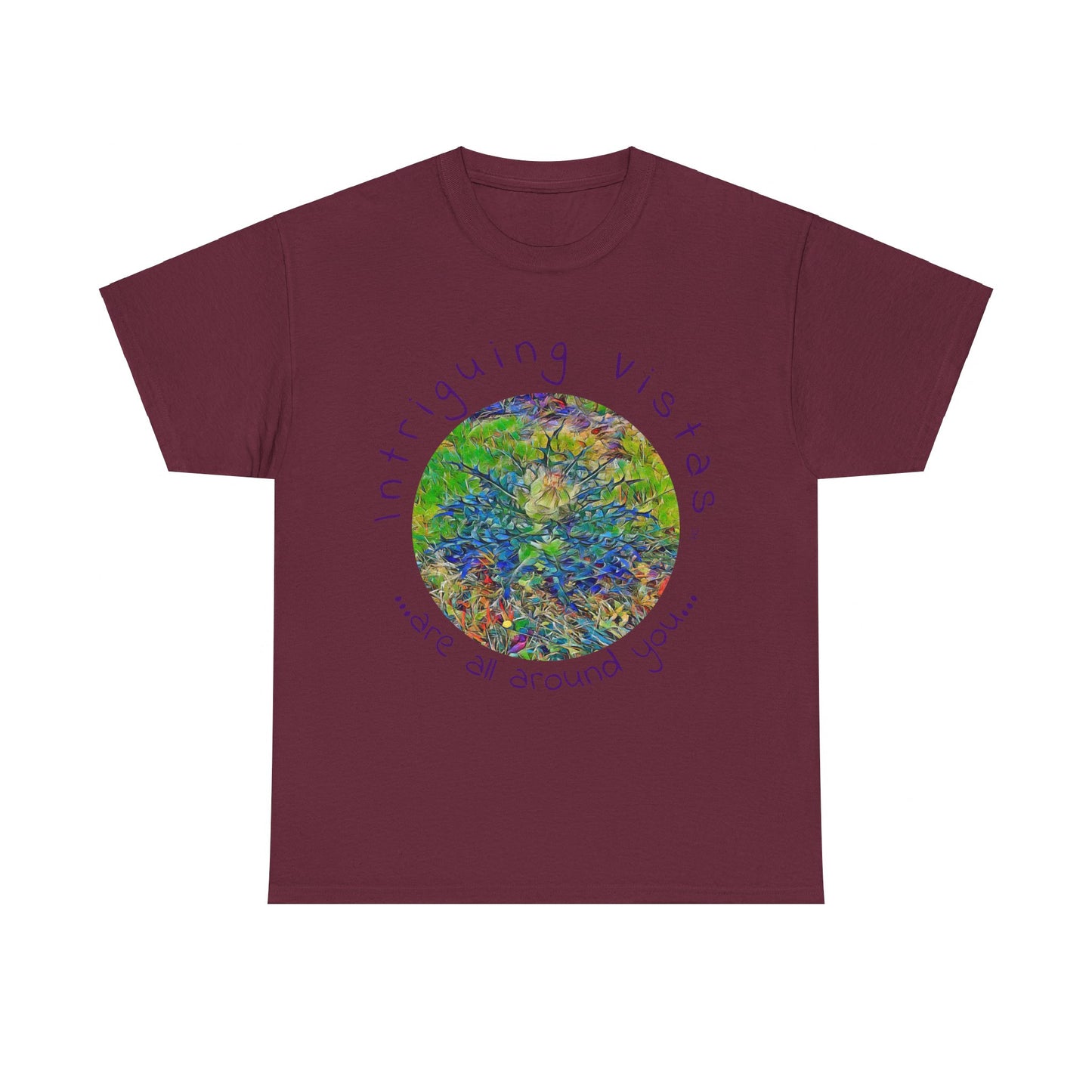 Intriguing Vistas™ Scenery Series Unisex Heavy Cotton Tee