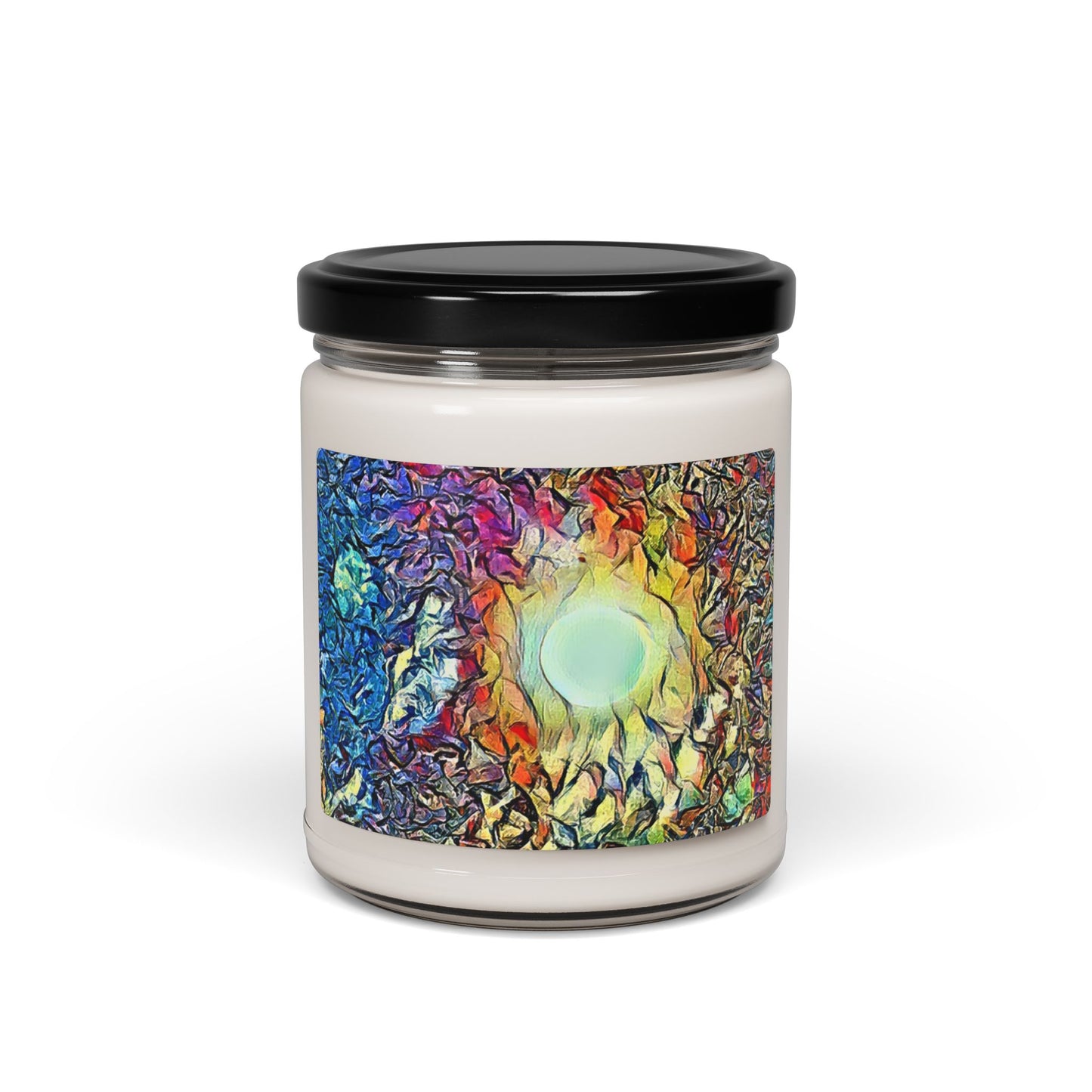 Custom Printed Candle available in five scents from the Night Sky Series at Intriguing Vistas