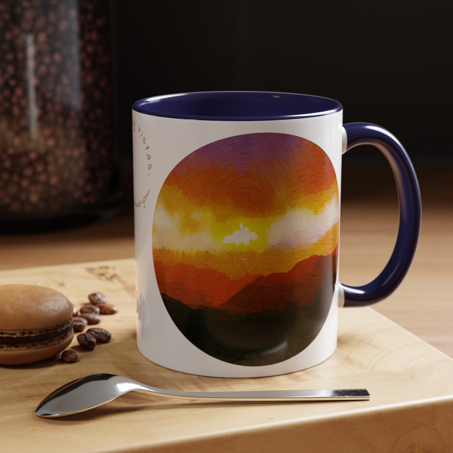 Intriguing Vistas™ Sunset Series Accent Coffee Mug, 11oz