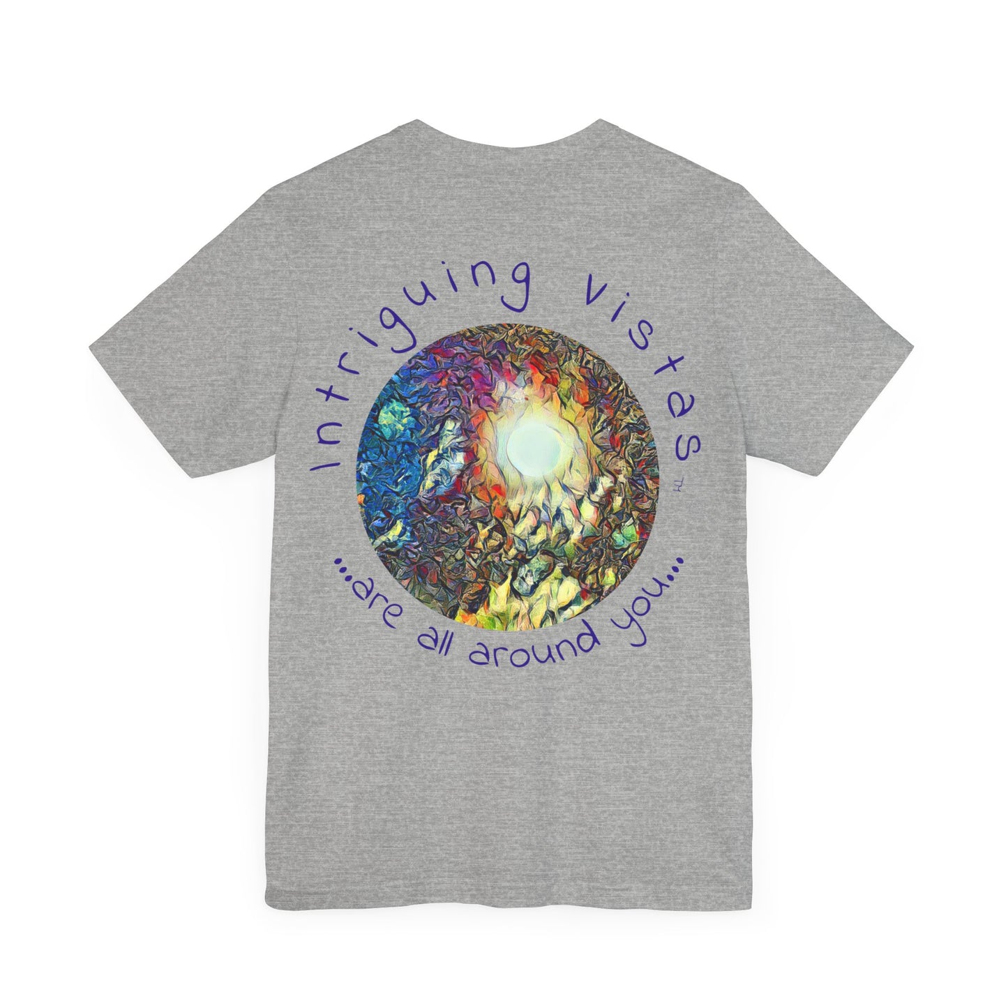 Intriguing Vistas™ Night Sky Series Unisex Jersey Short Sleeve Tee