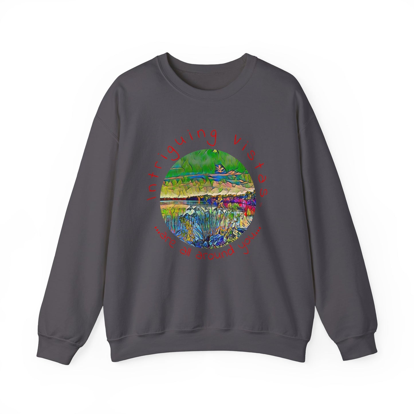 Gildan 18000 Unisex Adult Heavy Blend Crewneck Sweatshirt from the Scenery Series at Intriguing Vistas