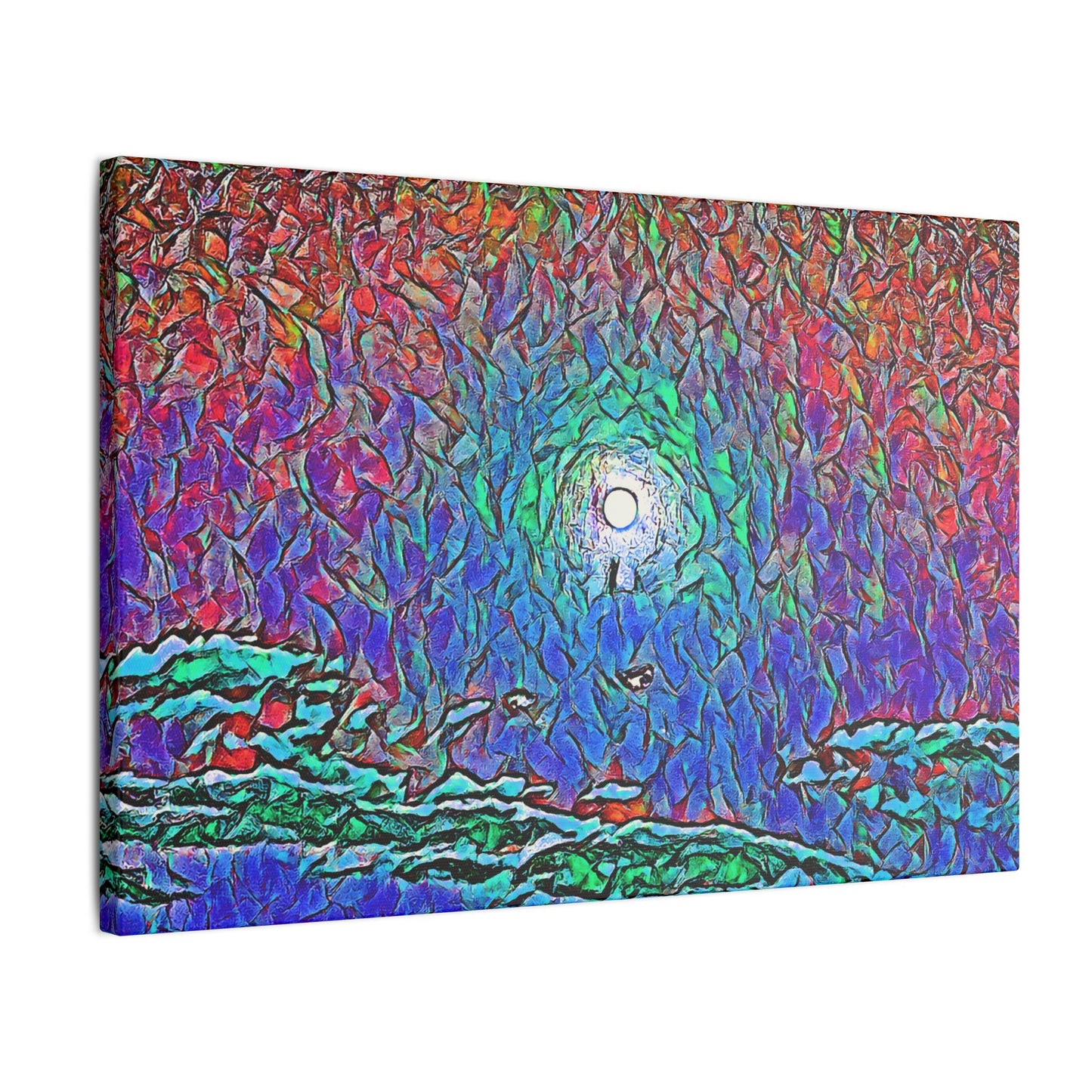 Canvas Print in Multiple Landscape Sizes from the Night Sky Series at Intriguing Vistas