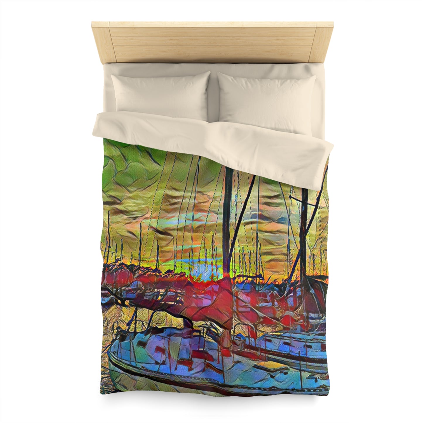 Intriguing Vistas™ Nautical Series Duvet Cover