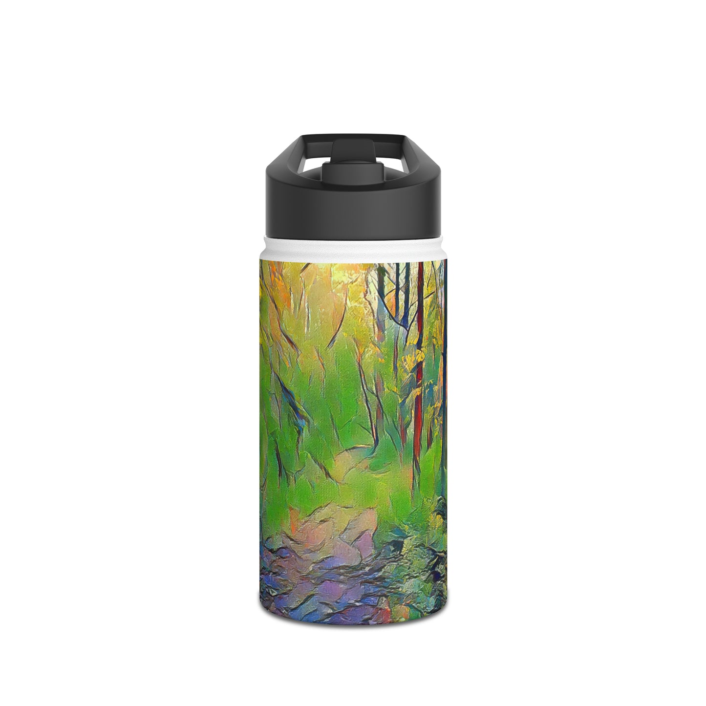 Intriguing Vistas™ Scenery Series Steel Water Bottle, Standard Lid