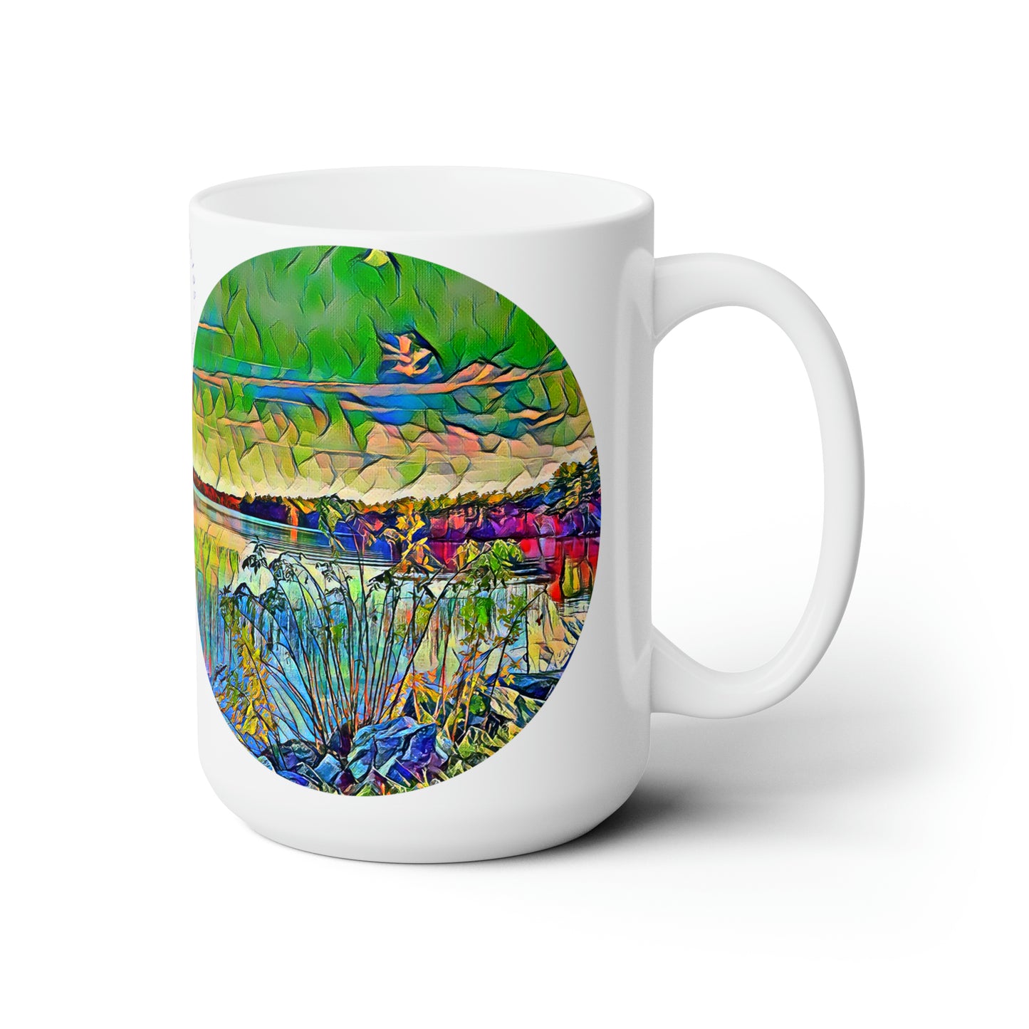 Intriguing Vistas™ Scenery Series Ceramic Mug 15oz