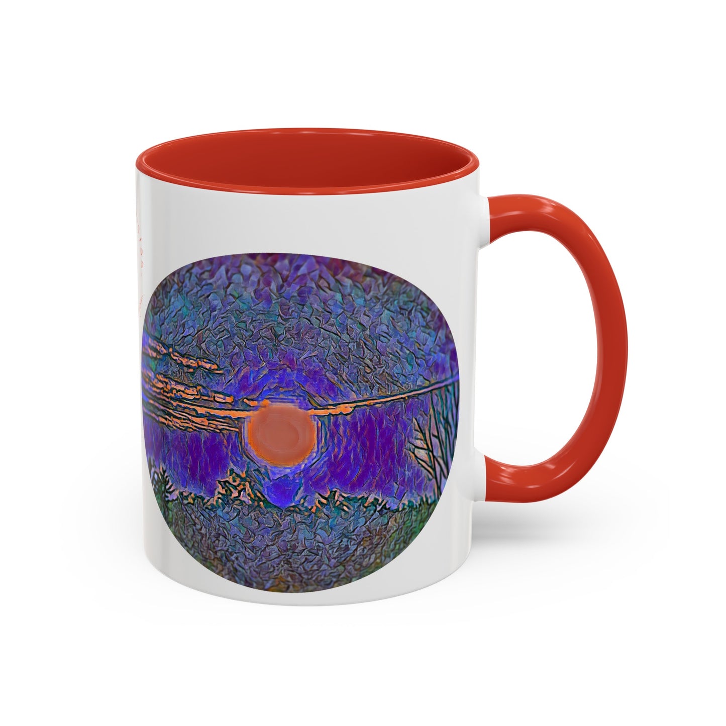 Intriguing Vistas™ Sunset Series Accent Coffee Mug, 11oz