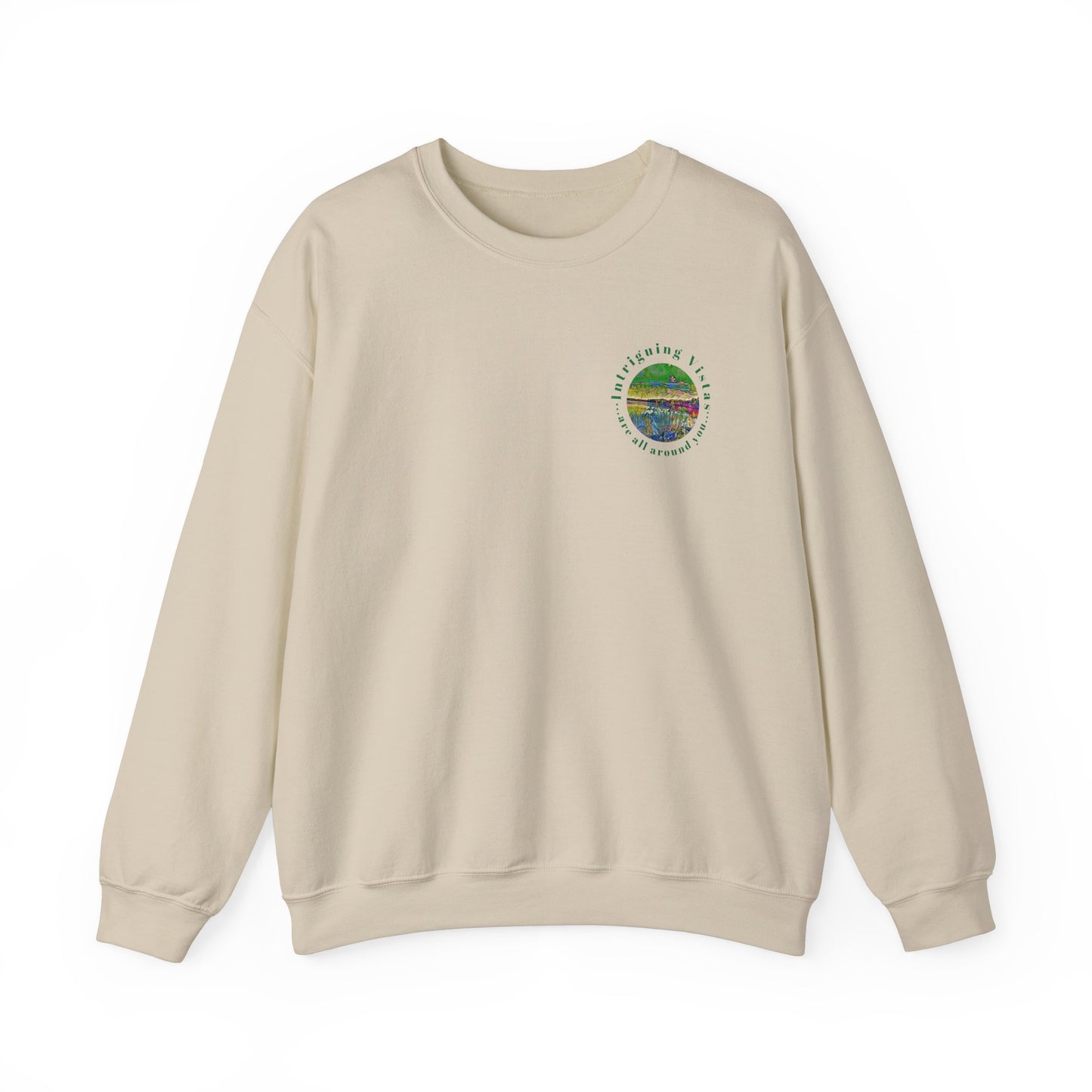 Gildan 18000 Unisex Adult Heavy Blend Crewneck Sweatshirt Available in Multiple Colors from the Scenery Series at Intriguing Vistas