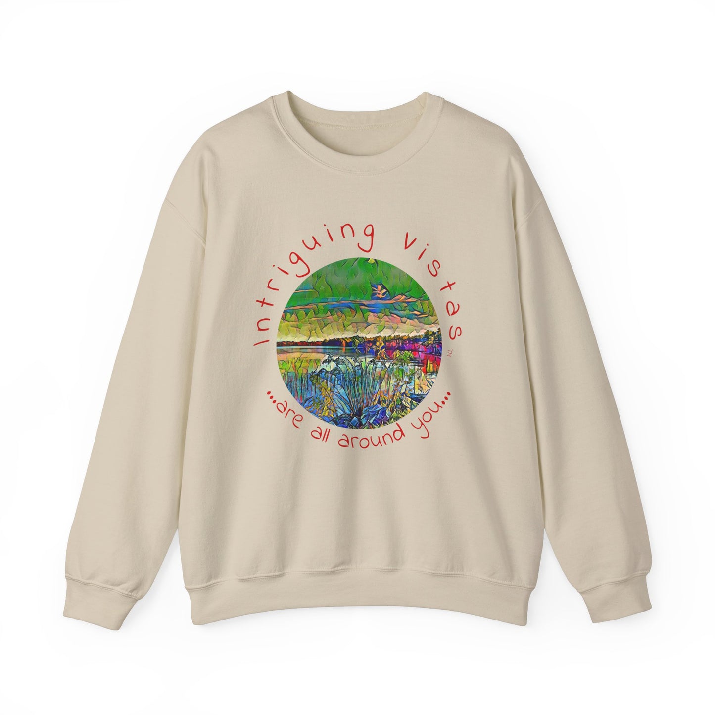 Gildan 18000 Unisex Adult Heavy Blend Crewneck Sweatshirt from the Scenery Series at Intriguing Vistas