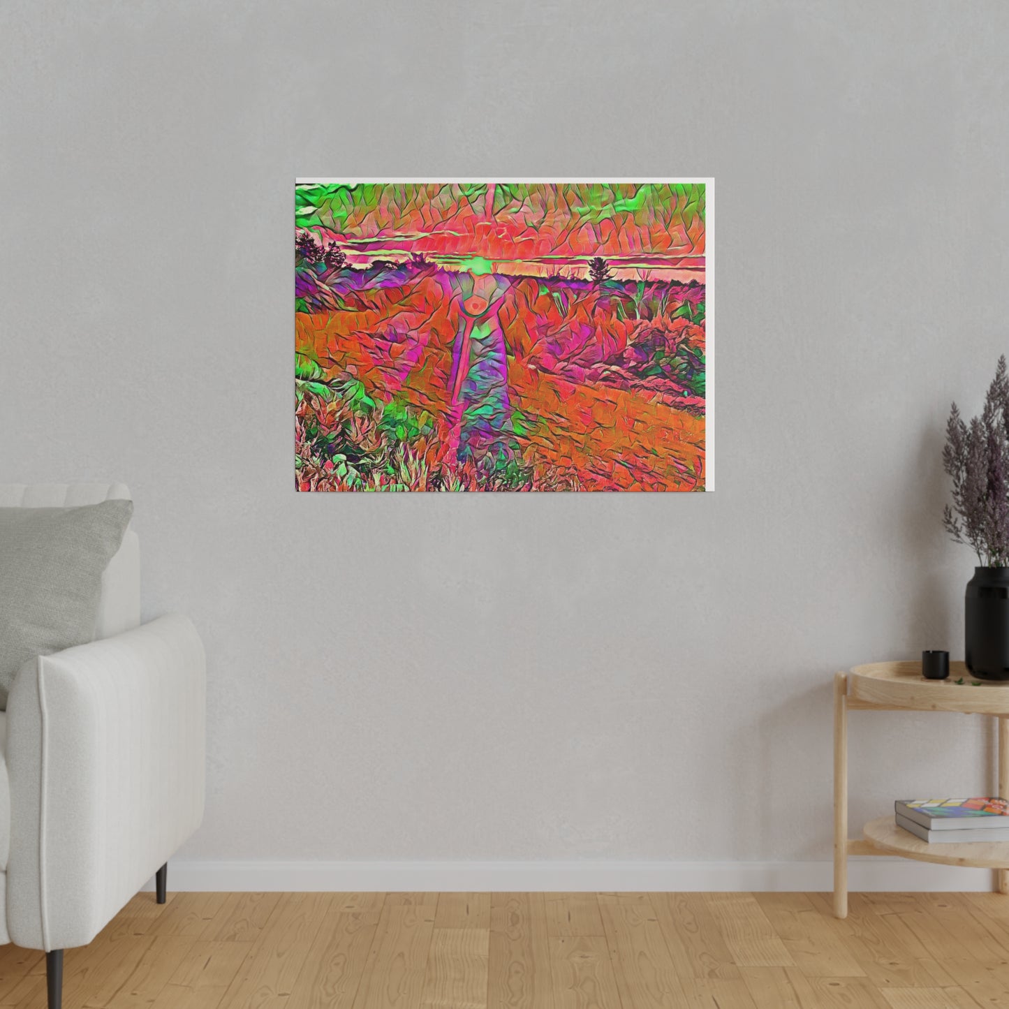 Canvas Art Print in Multiple Landscape Sizes from the Sunset Series at Intriguing Vistas