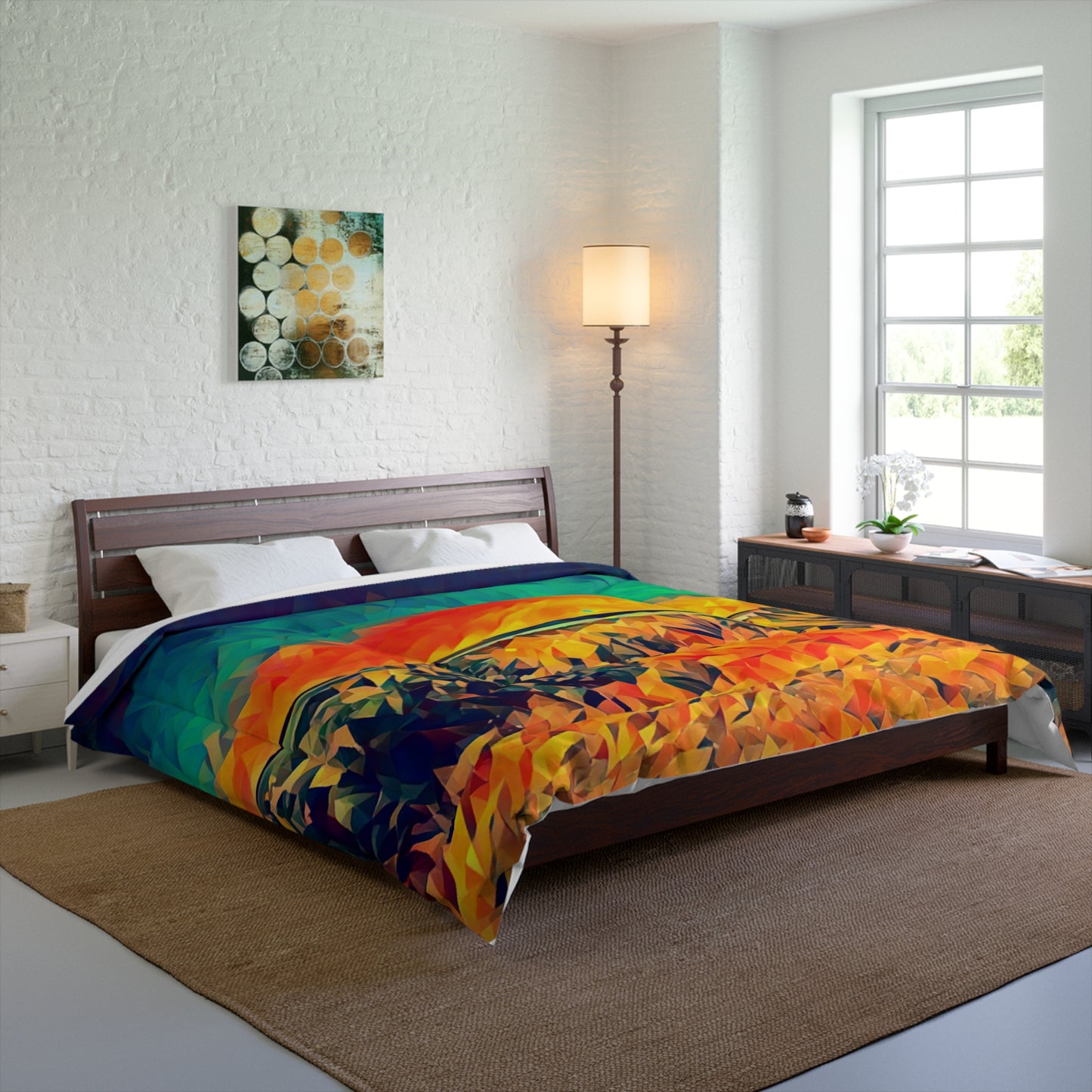 Custom Comforter Available in Four Sizes From The Night Sky Series at Intriguing Vistas