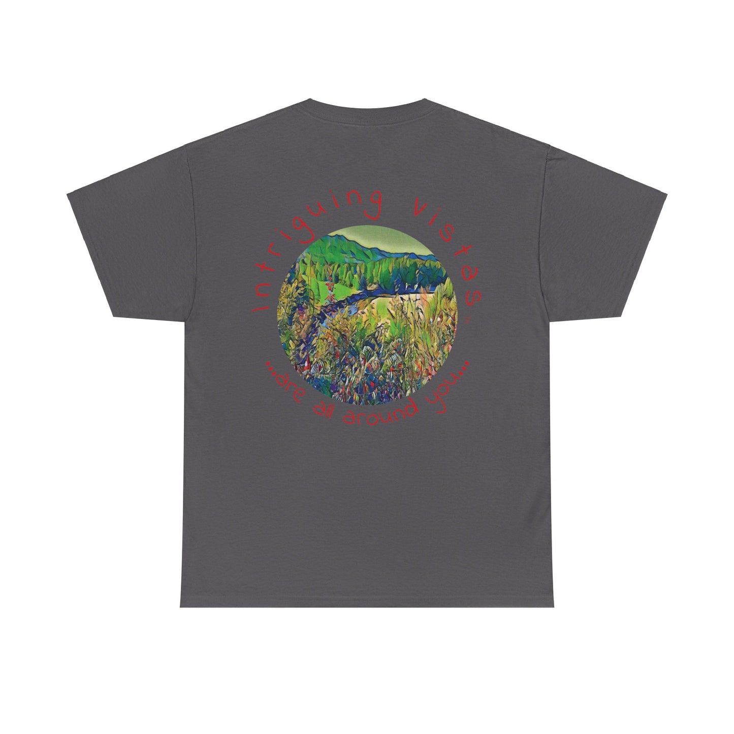 Intriguing Vistas™  Scenery Series Unisex Heavy Cotton Tee